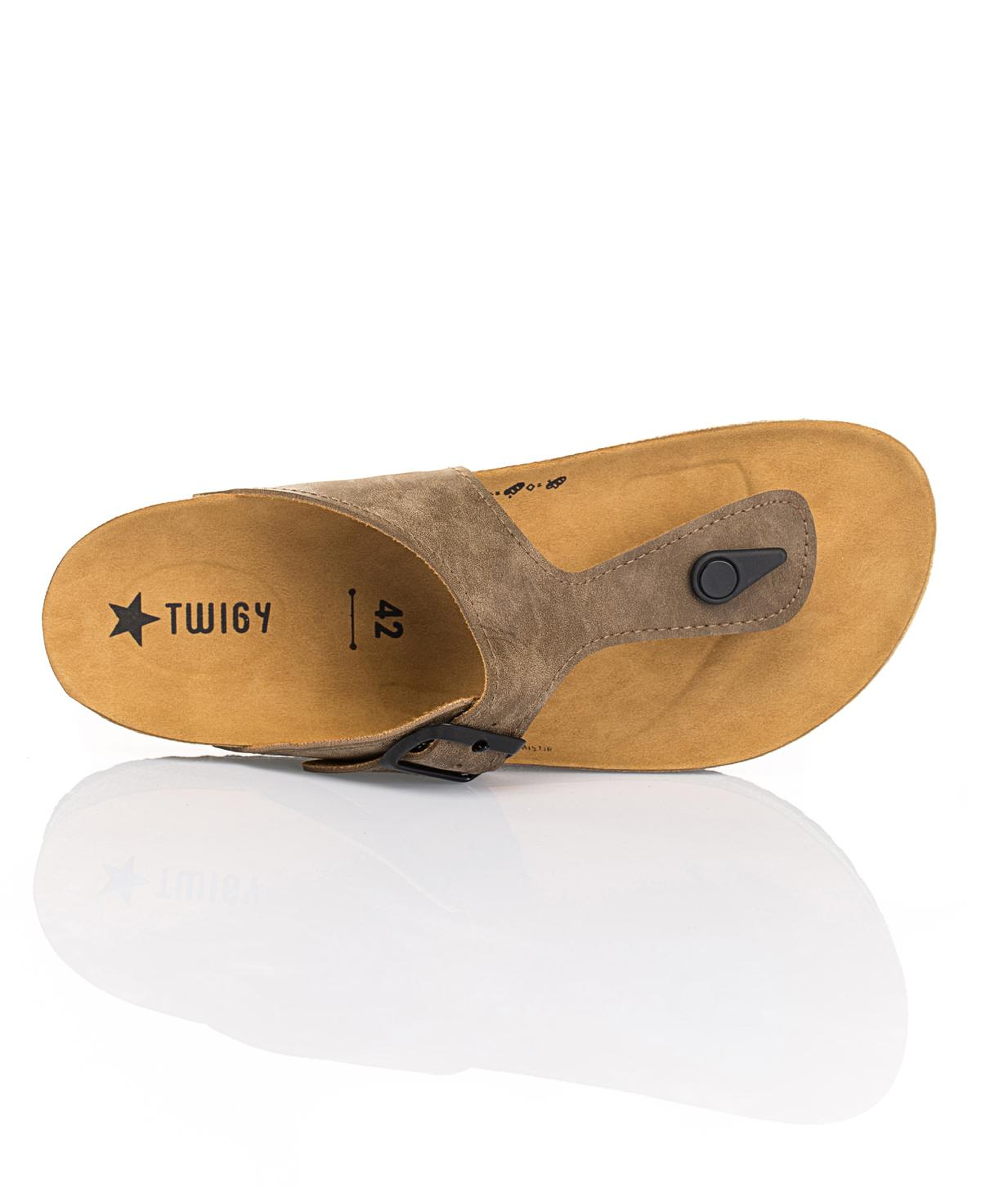 Daniel Erkek Parmak Arası Terlik Vizon 41/45