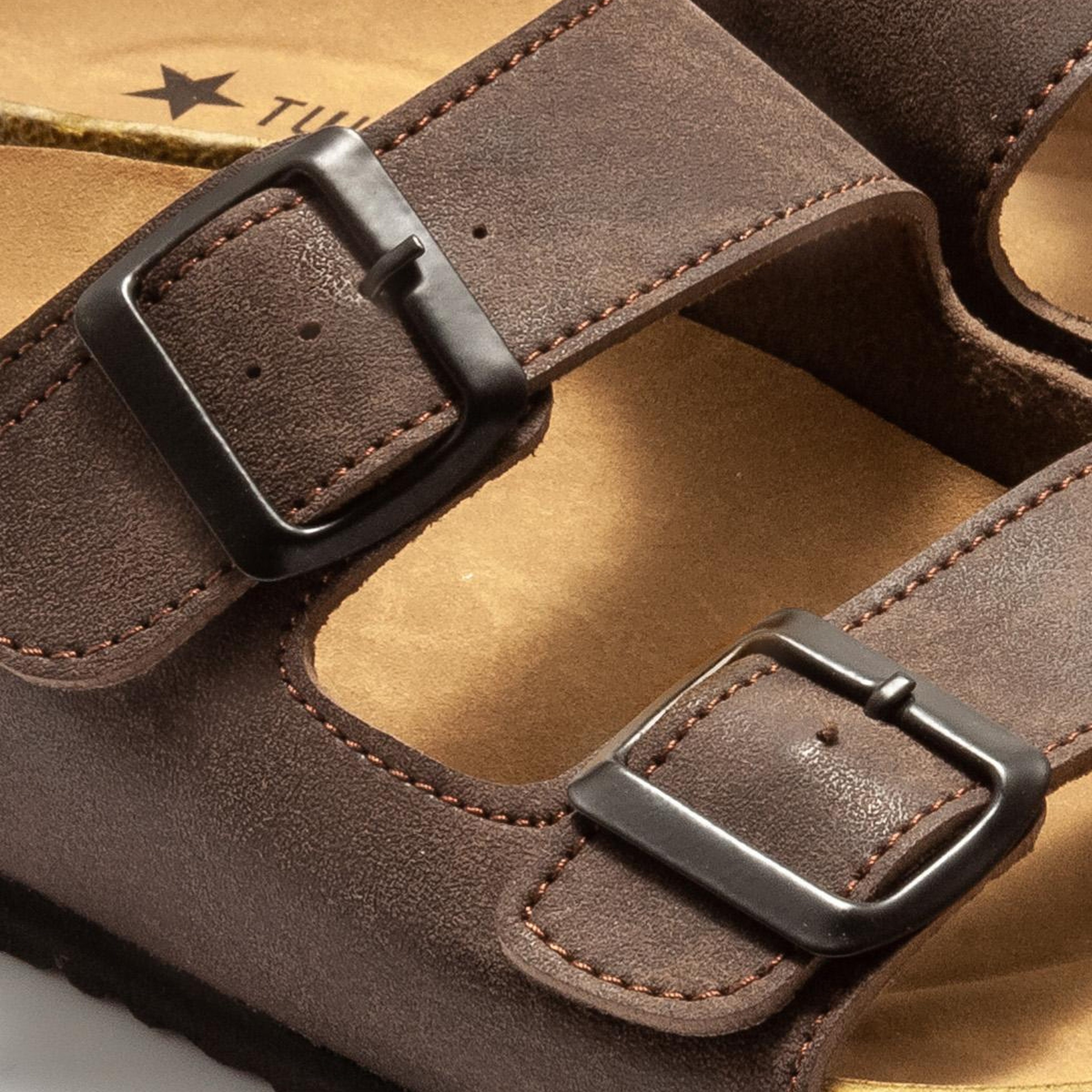 Leo Erkek Terlik Kahverengi 41/45