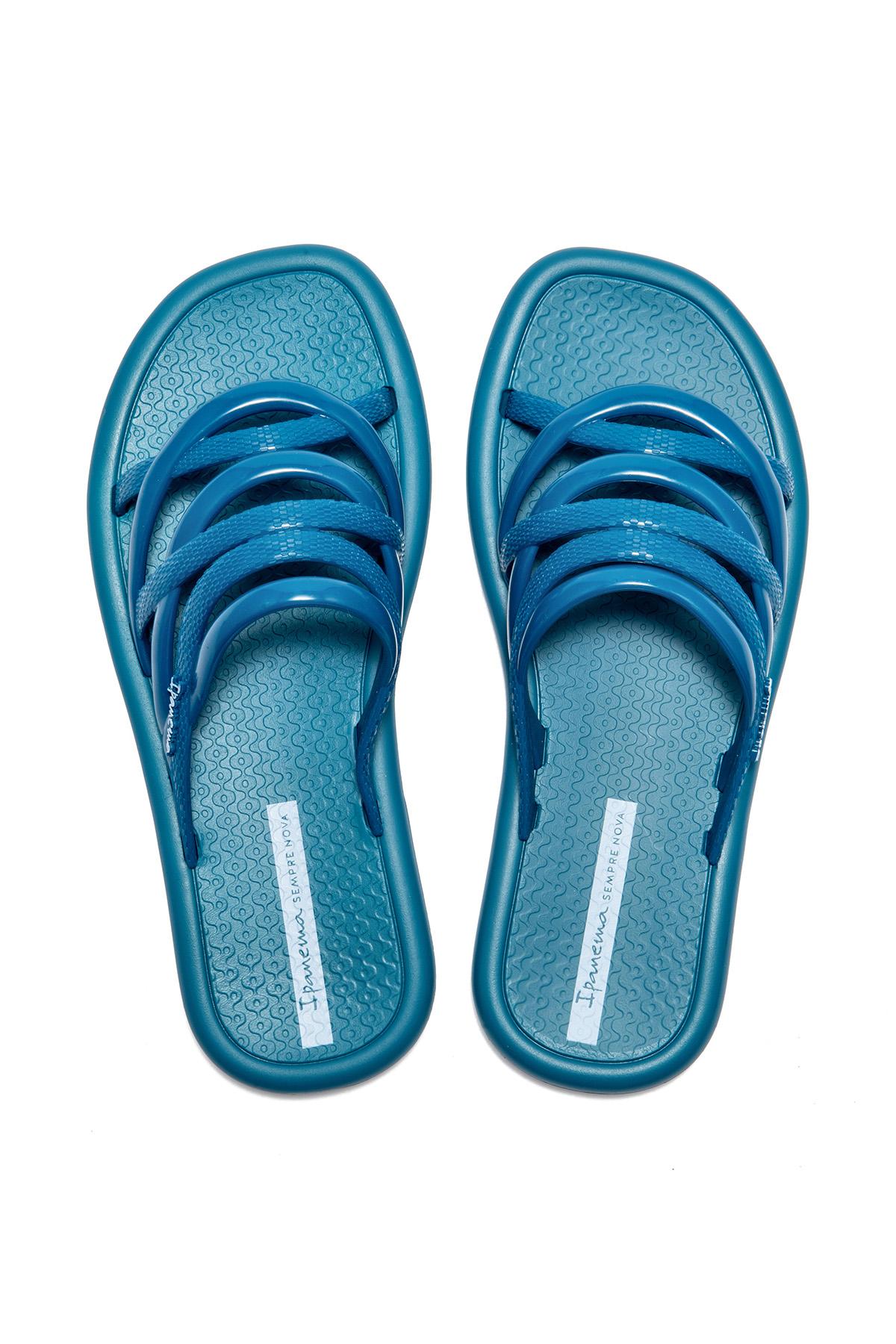 Meu Sol Slide Kadın Terlik Mavi 37/42