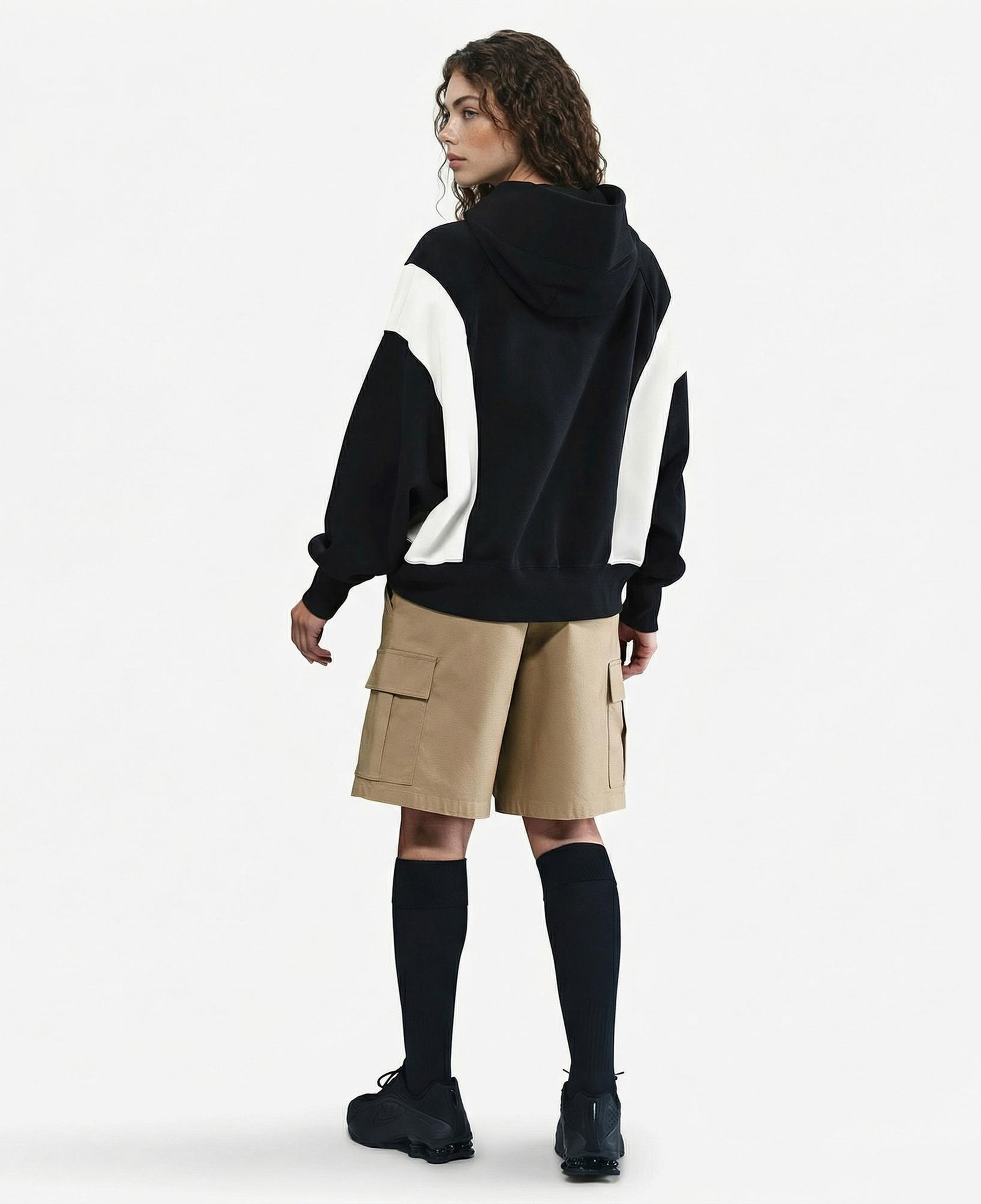 Nike Sportswear Phoenix Fleece Kadın Siyah Hoodie