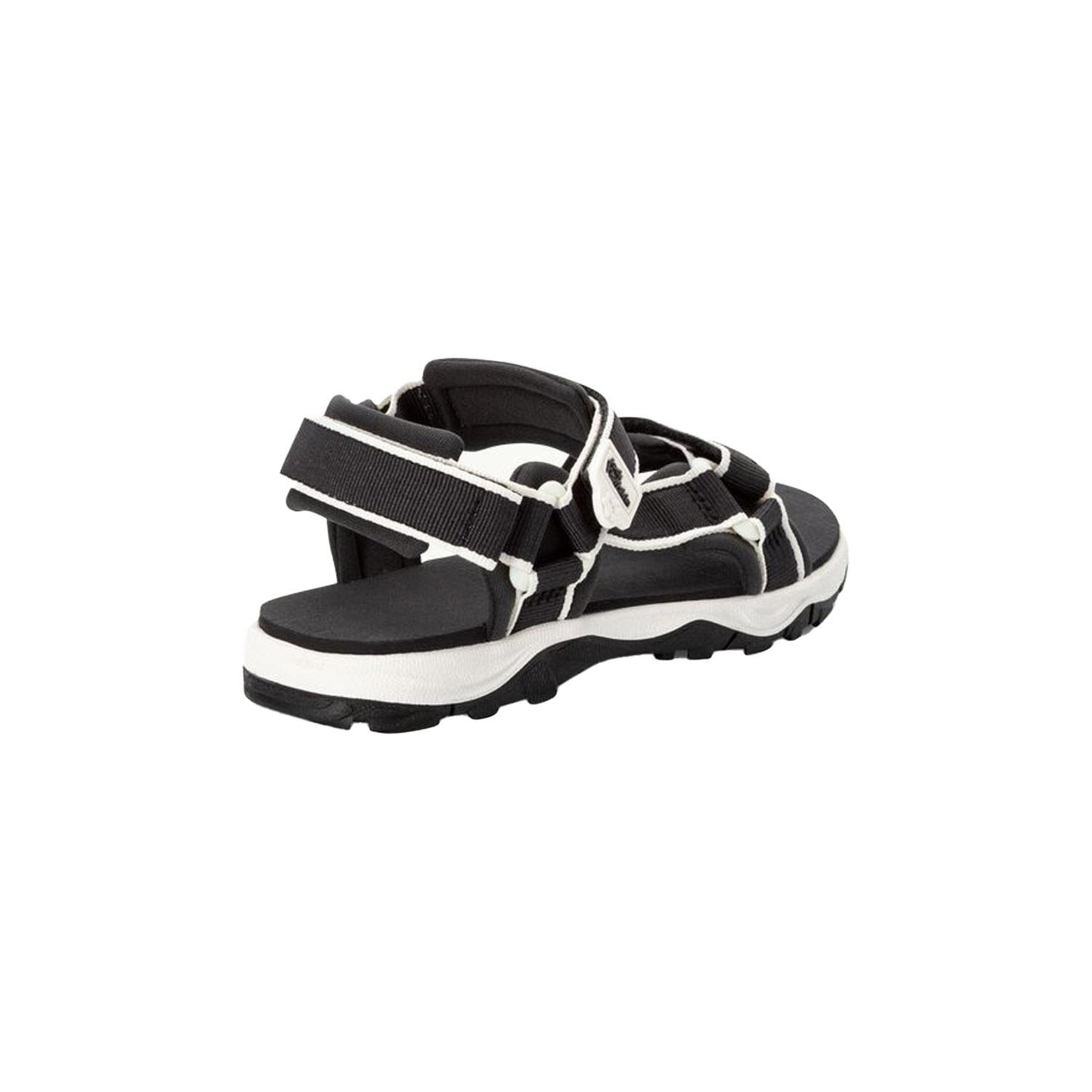 Jack Wolfskin Unisex Çocuk Sandalet Seven Seas 3 Siyah
