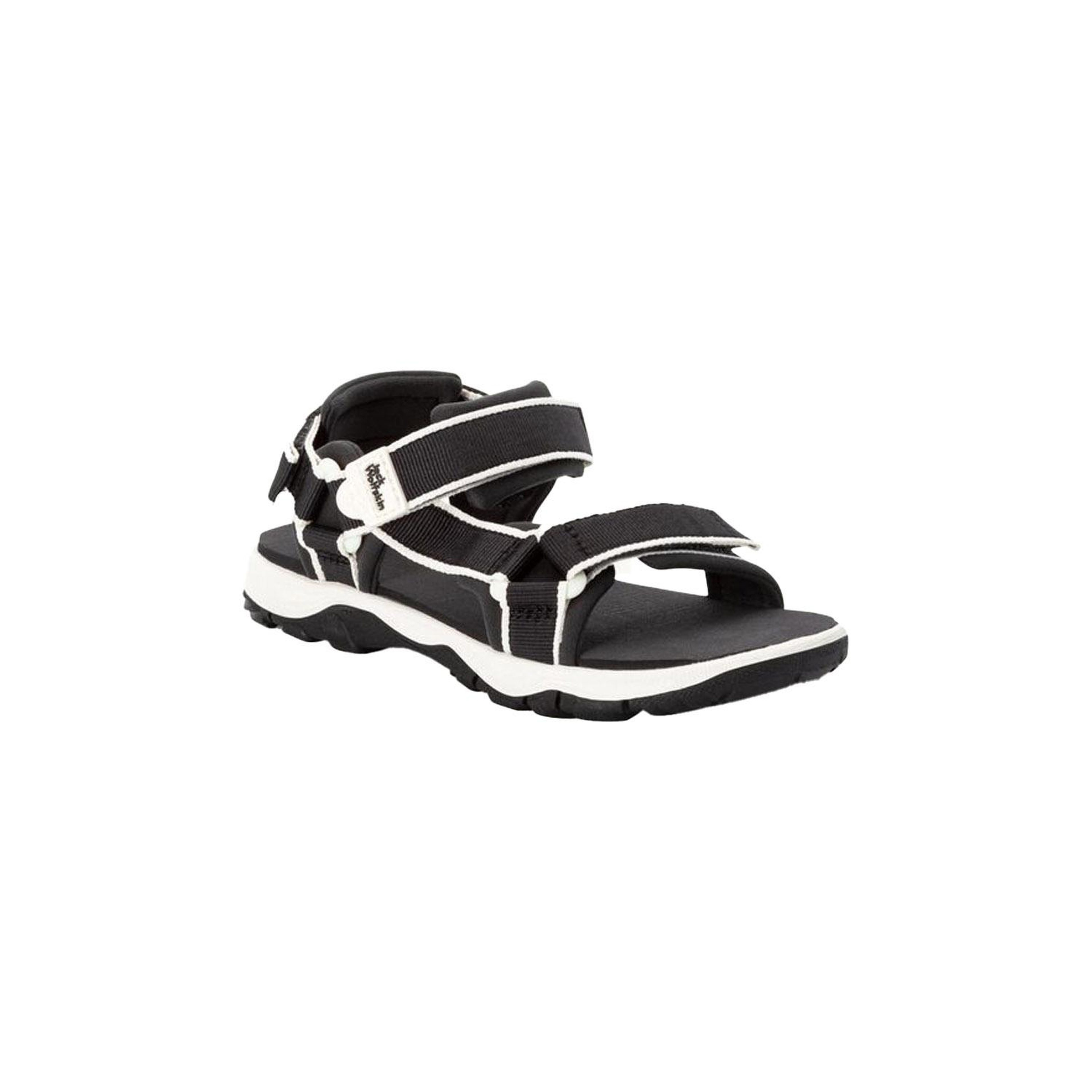Jack Wolfskin Unisex Çocuk Sandalet Seven Seas 3 Siyah