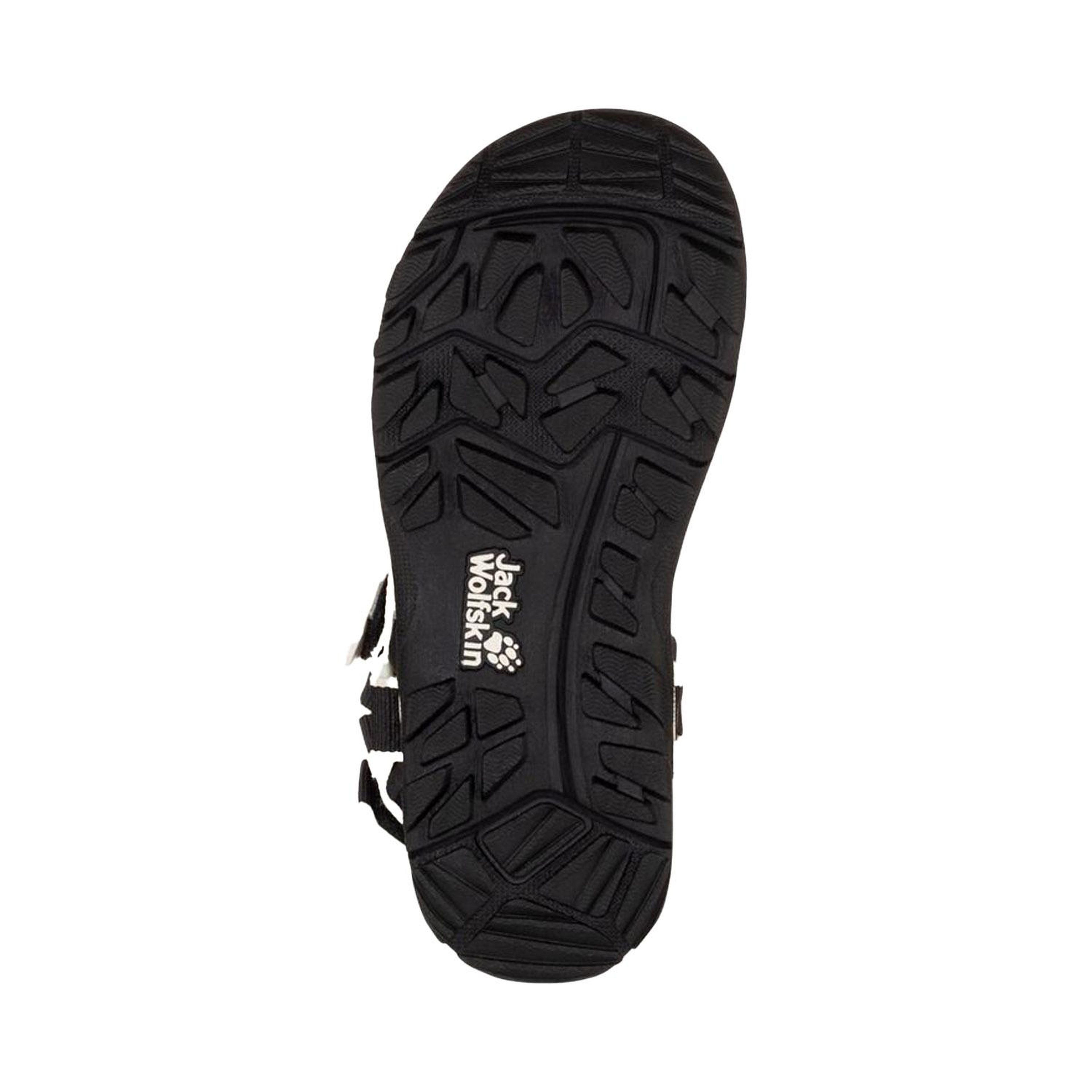Jack Wolfskin Unisex Çocuk Sandalet Seven Seas 3 Siyah