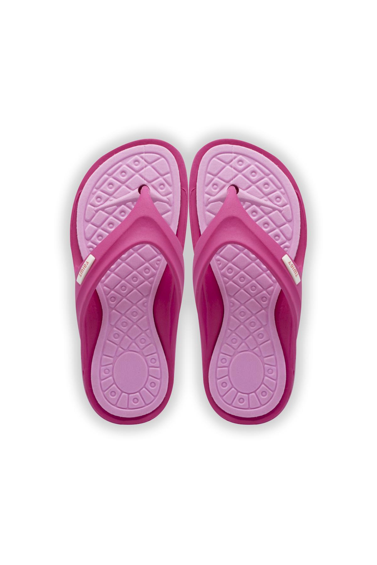 Jili Çocuk Parmak Arası Terlik Fuşya 30/35