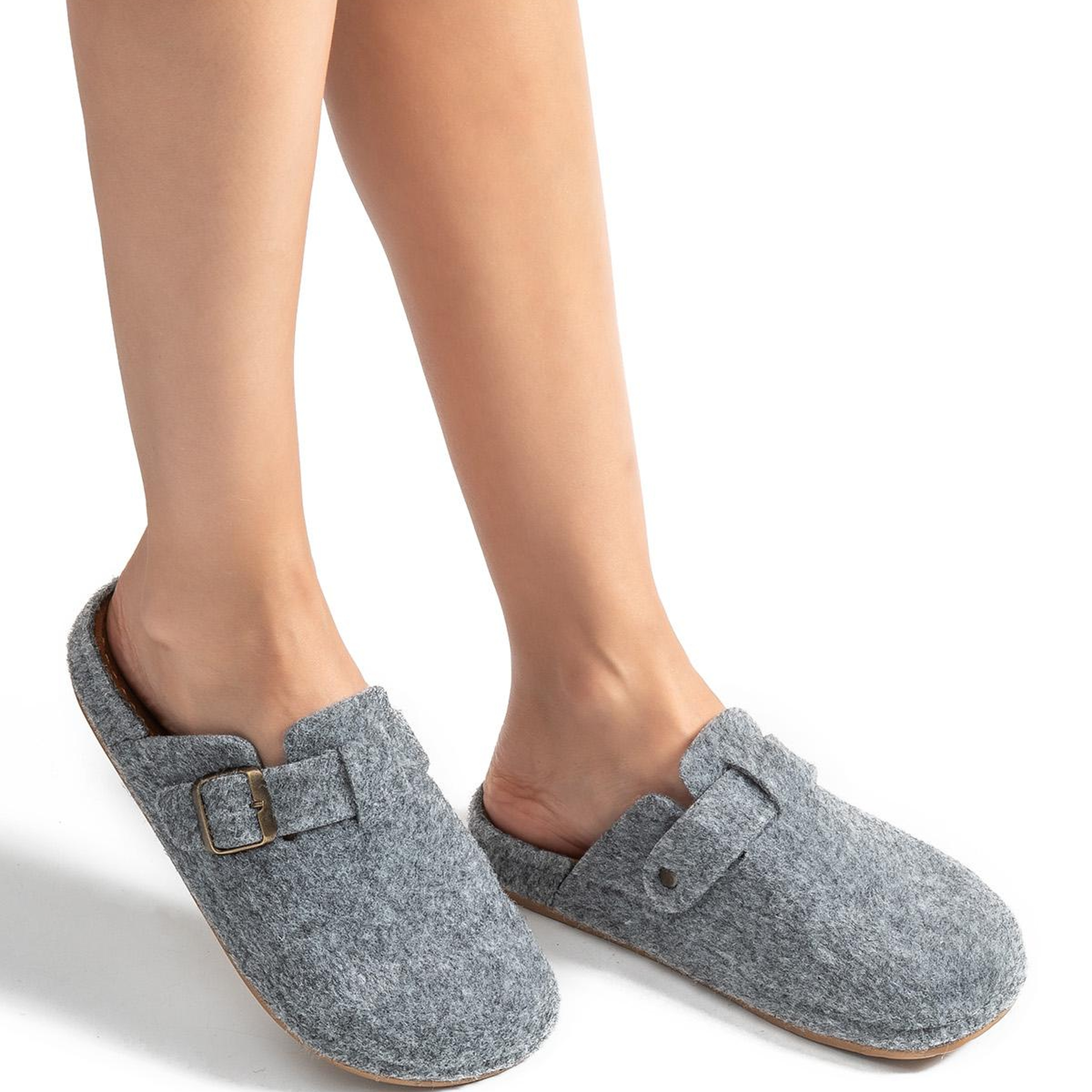 Tuana Kadın,Garson Boy Ev Terliği Füme 36/40