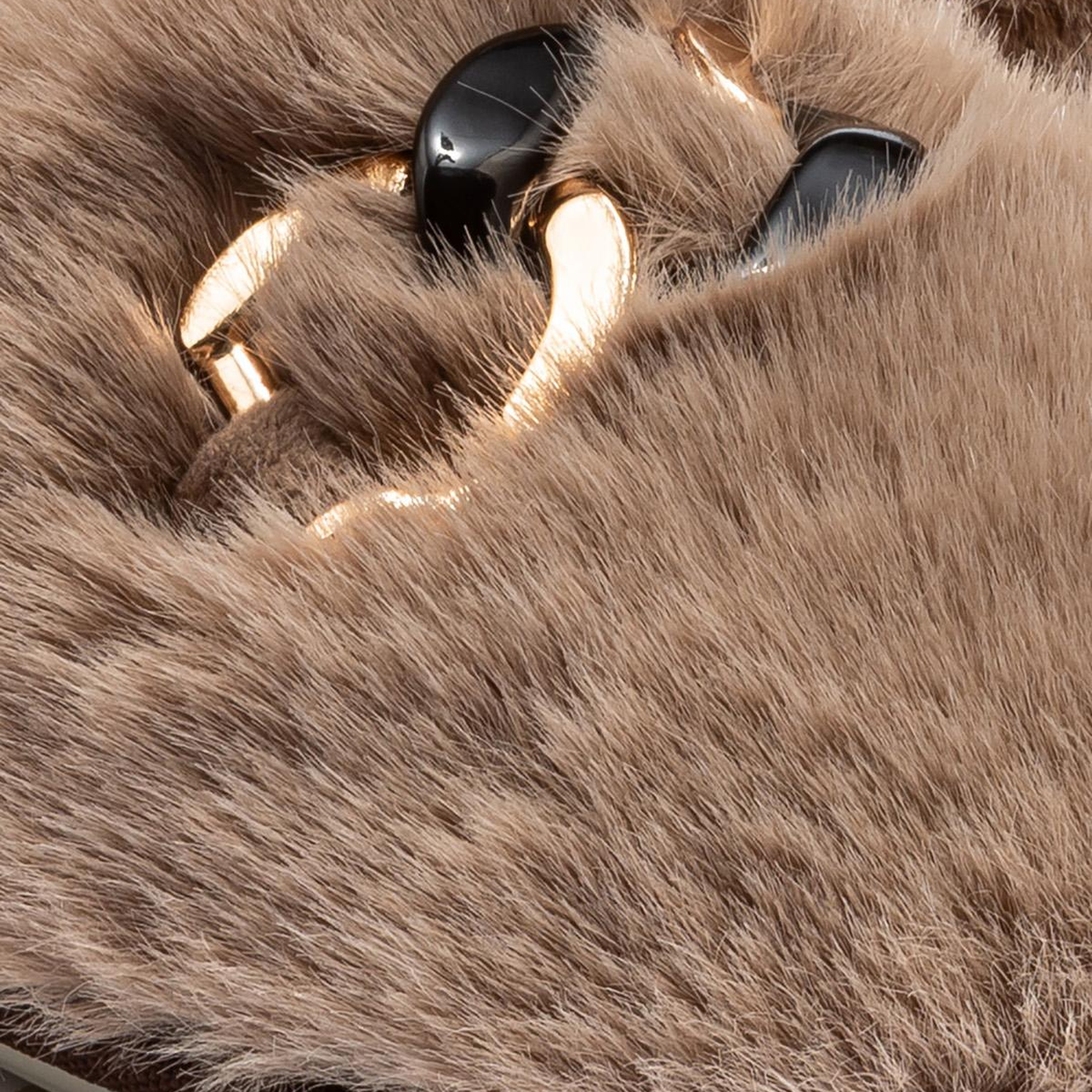 Perla Peluş Kadın Ev Terliği Bej 37/41