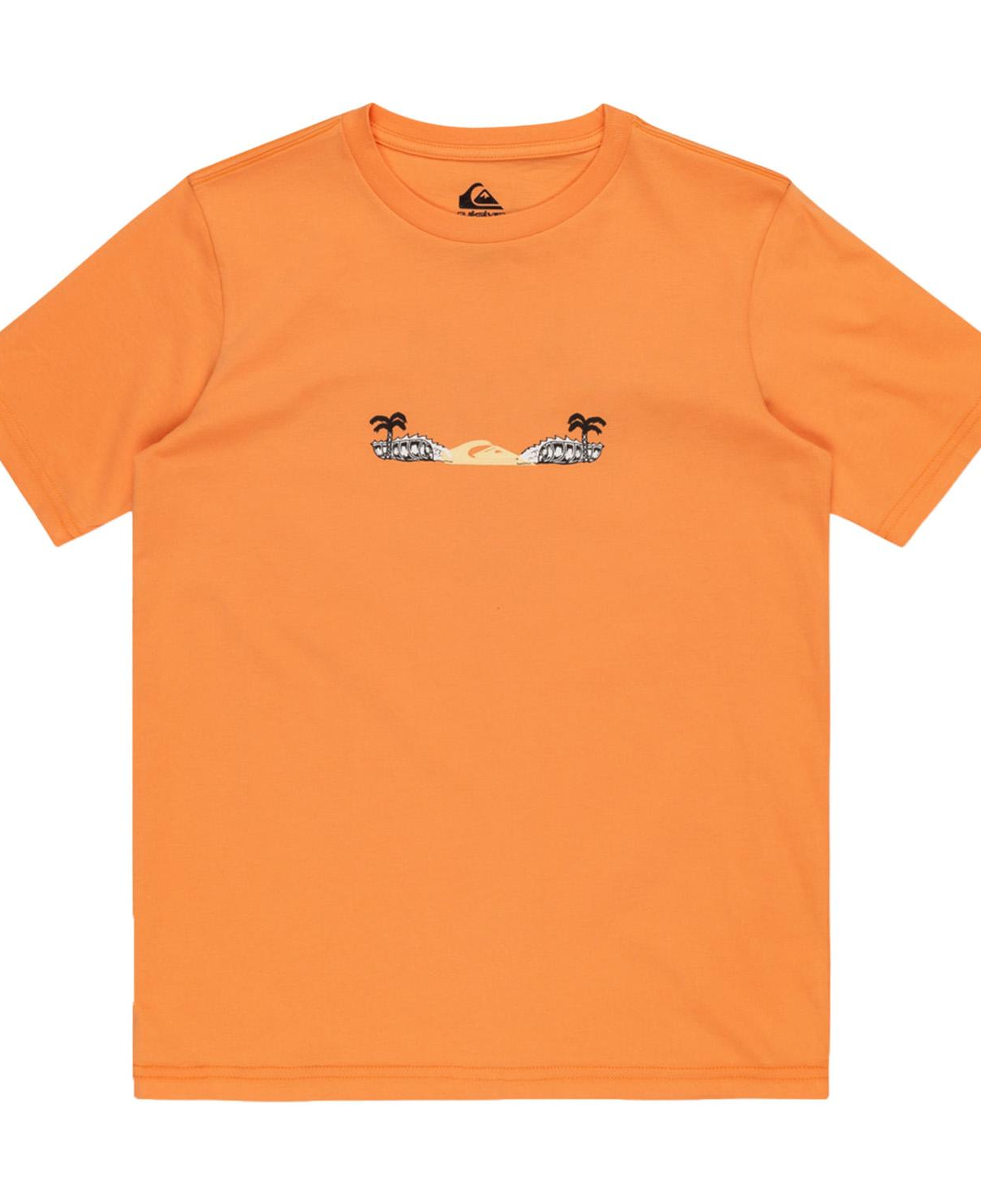 Quiksilver Surf Core Youth Erkek Çocuk Turuncu Tişört