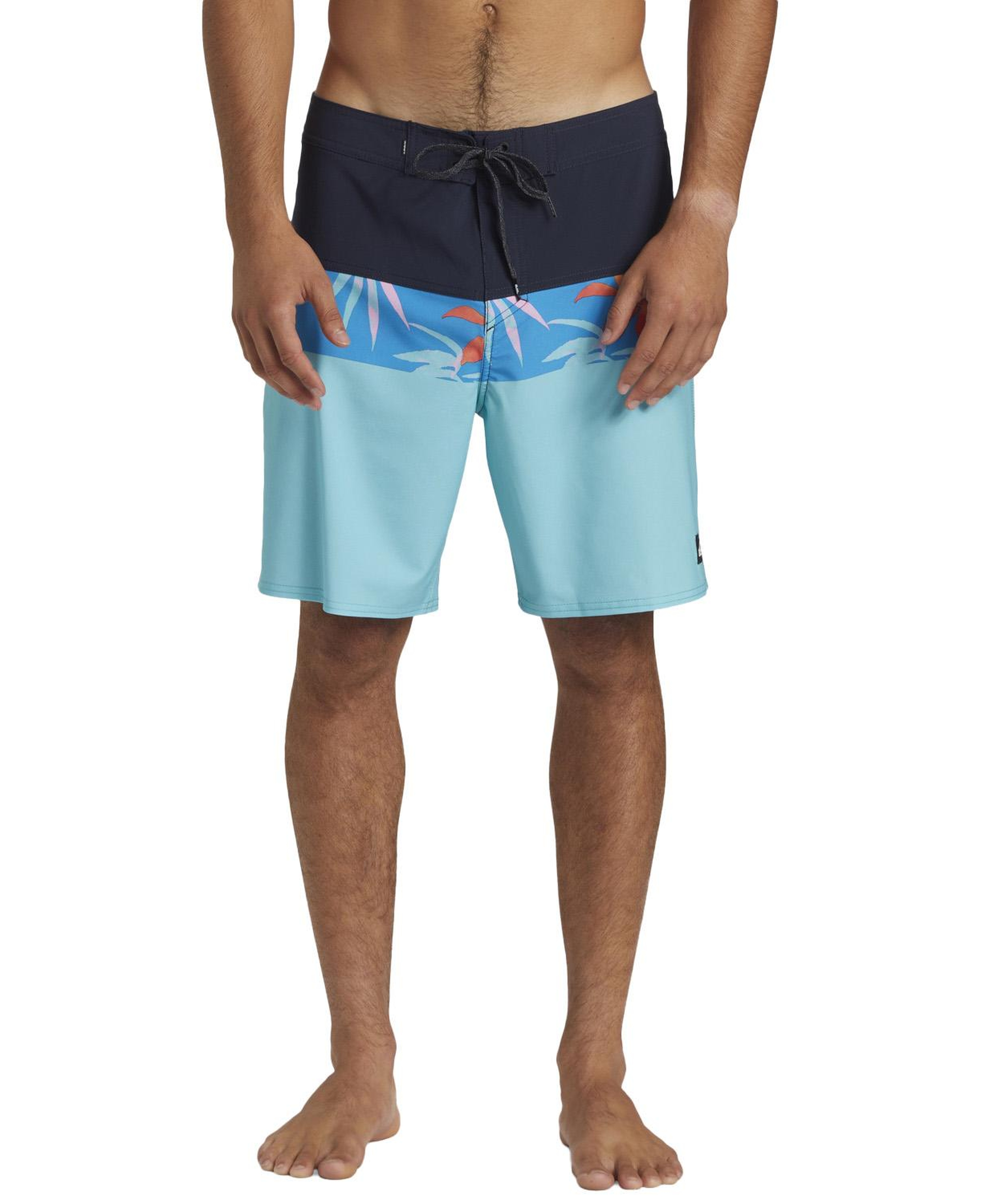 Quiksilver Surfsilk Panel 18 Erkek Mavi Boardshort