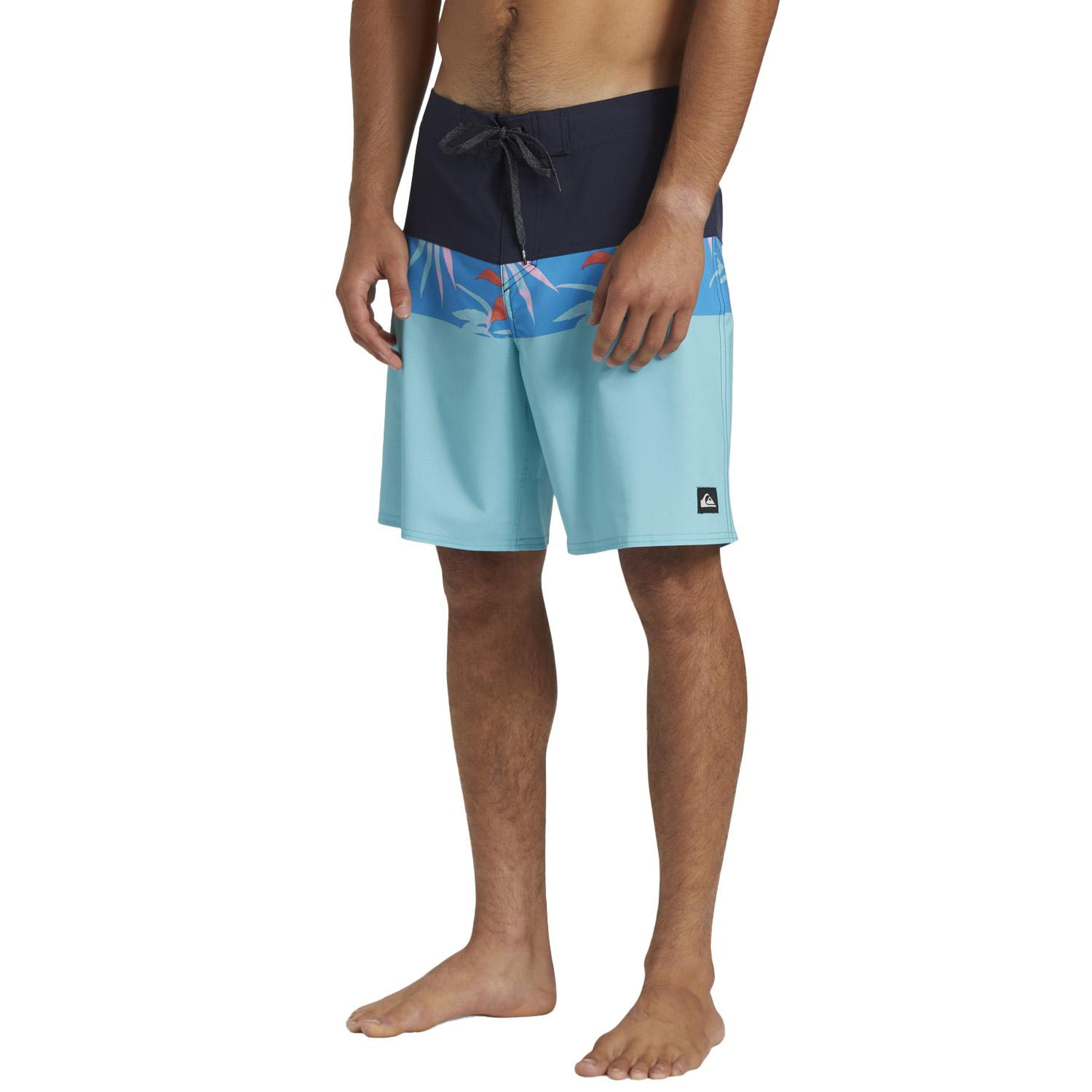 Quiksilver Surfsilk Panel 18 Erkek Mavi Boardshort