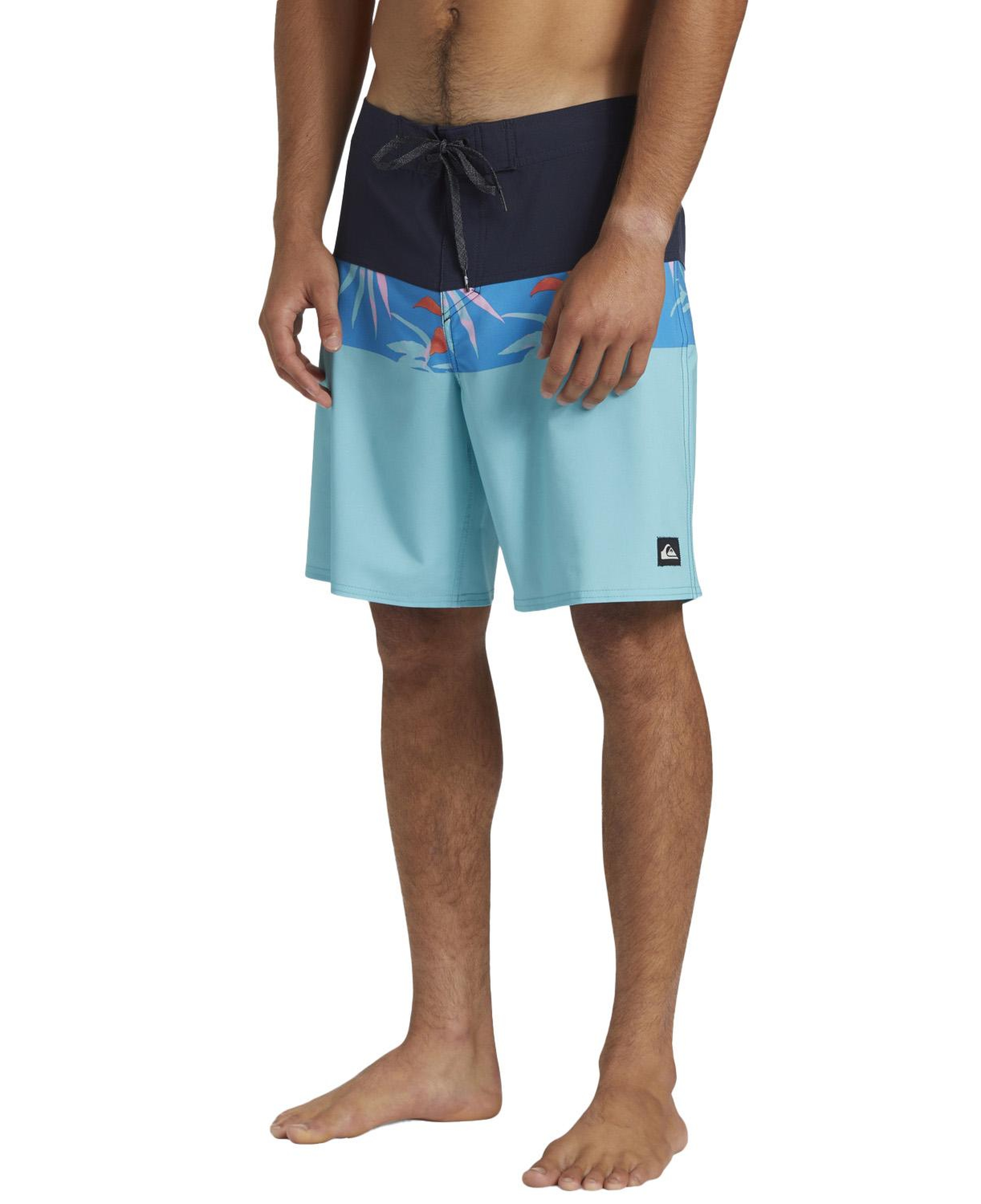 Quiksilver Surfsilk Panel 18 Erkek Mavi Boardshort