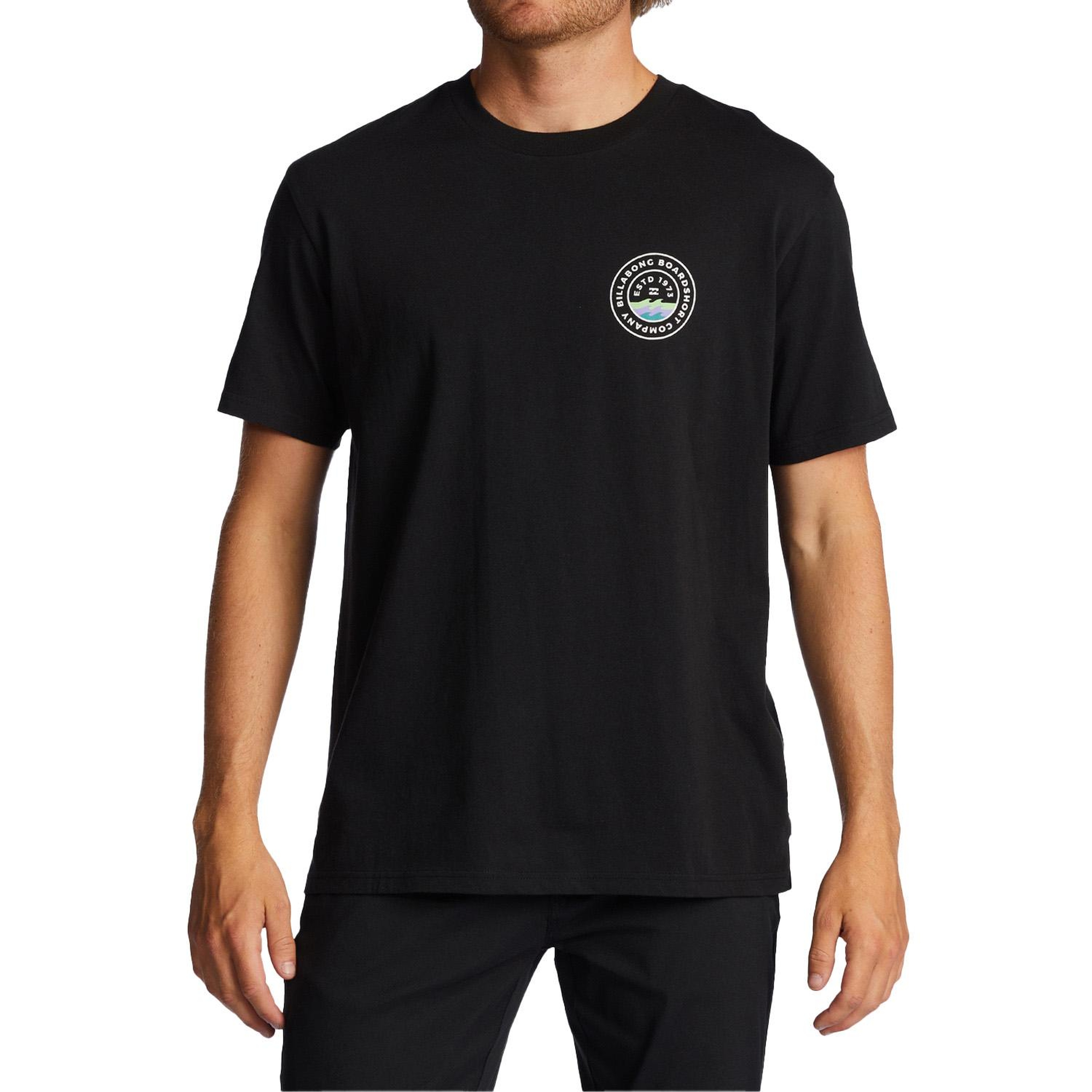 Billabong Walled Ss Erkek Siyah Tişört