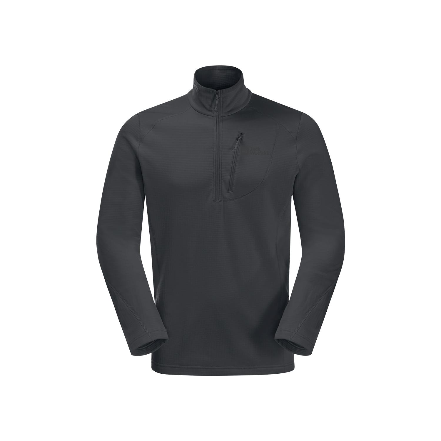 Jack Wolfskin Kolbenberg Hz Erkek Gri Polar