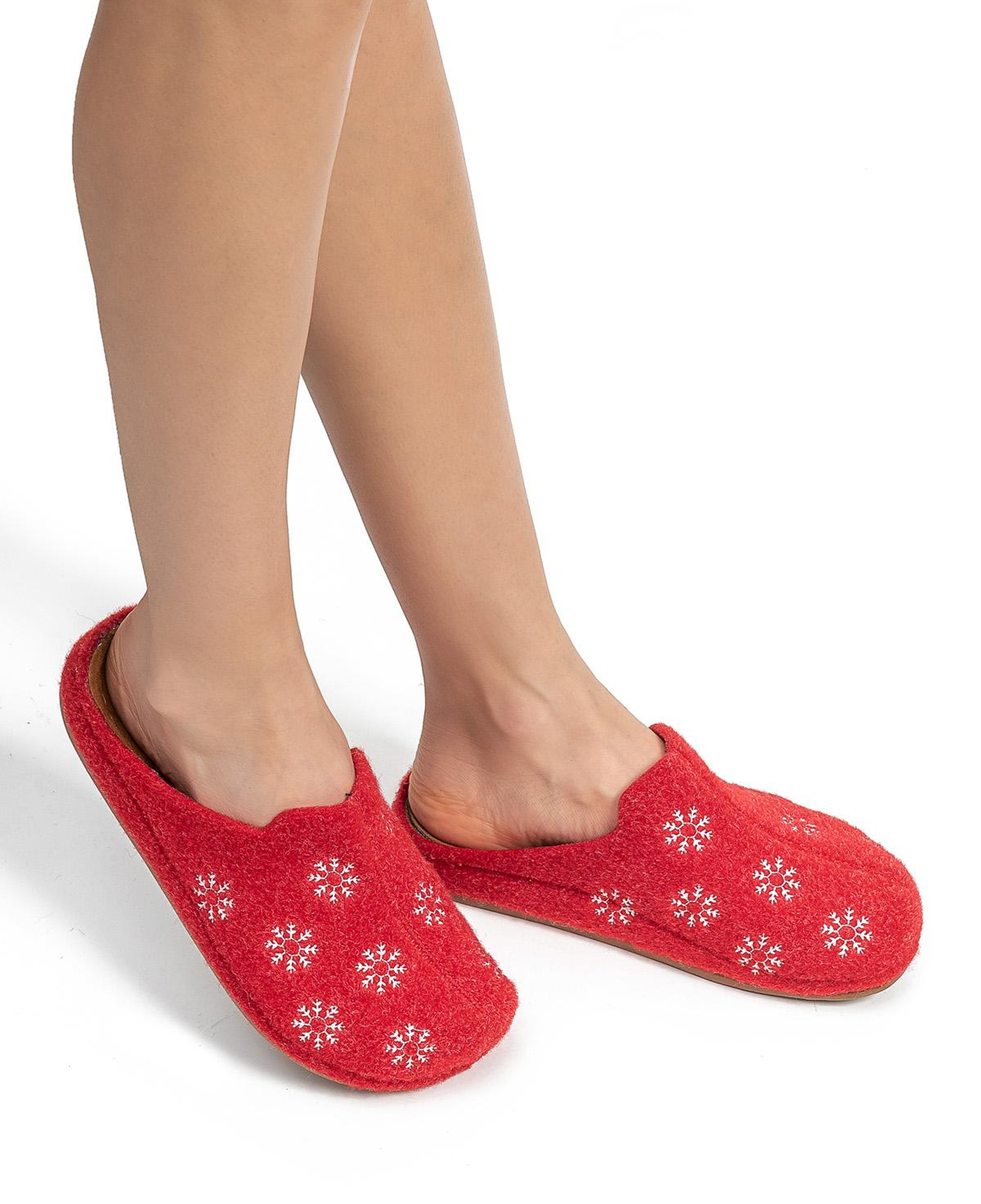 Kar Kadın Ev Terliği Kırmızı 36/40