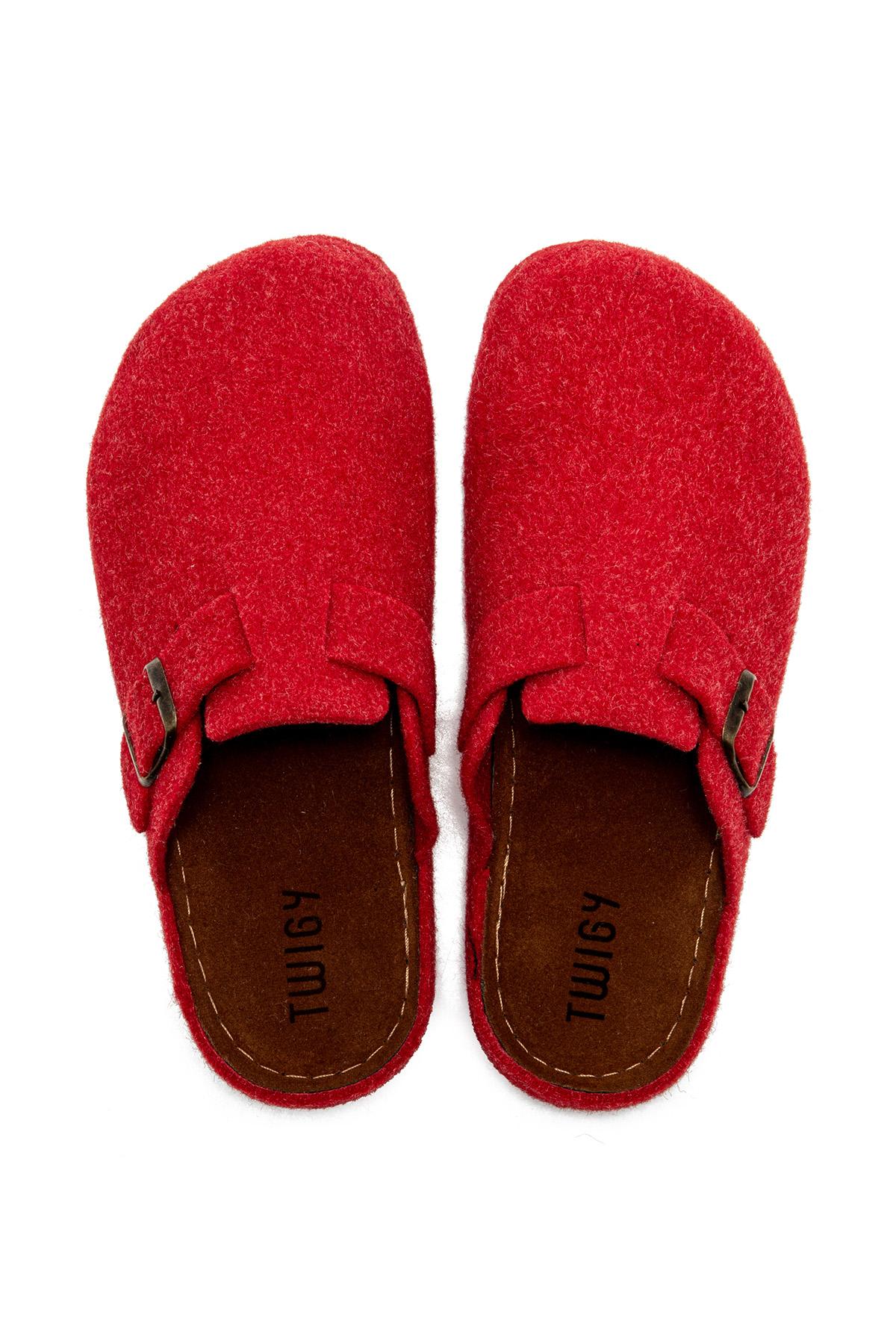 Manu Erkek Ev Terliği Kırmızı 41/45