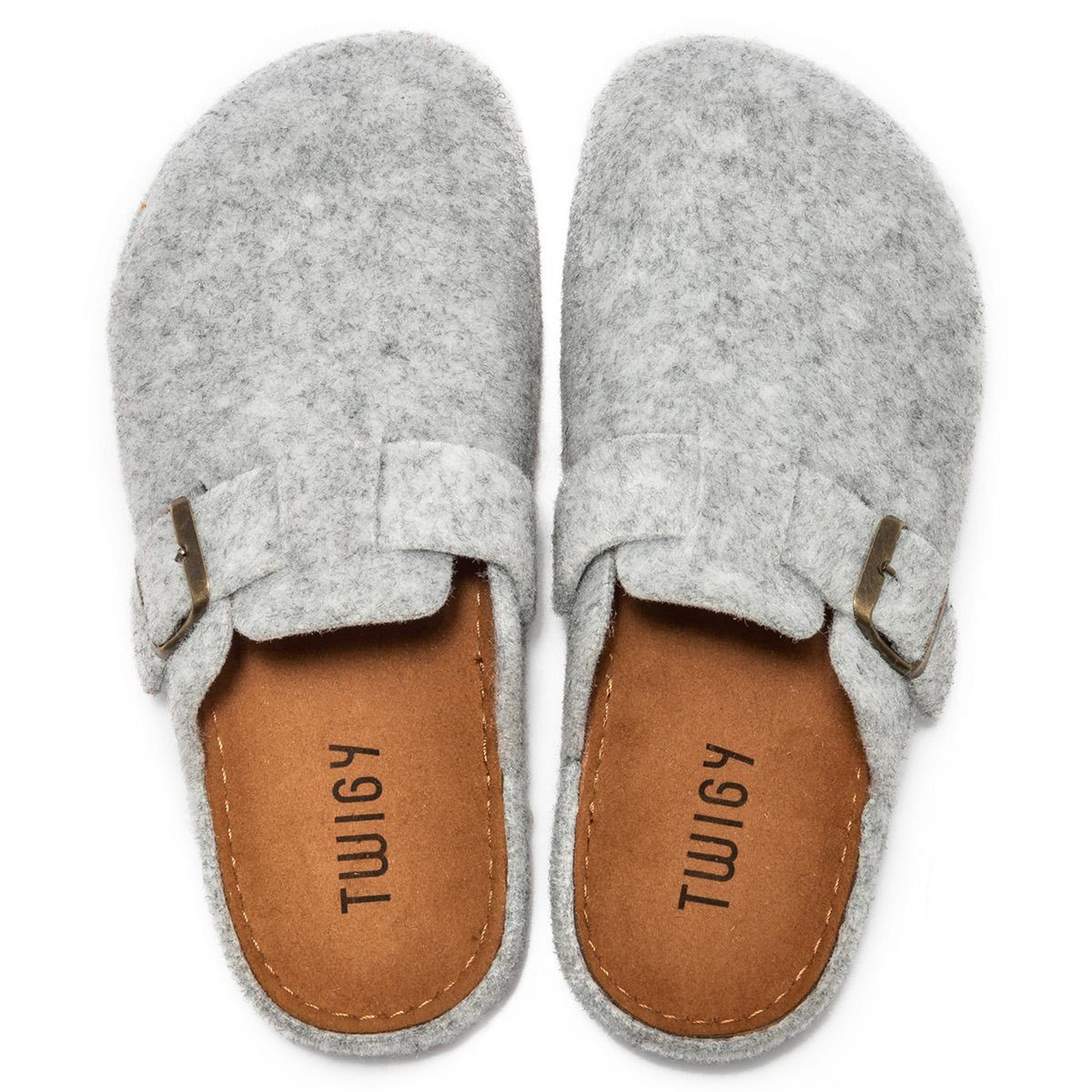 Tuana Kadın Garson Boy Ev Terliği Gri 36/40