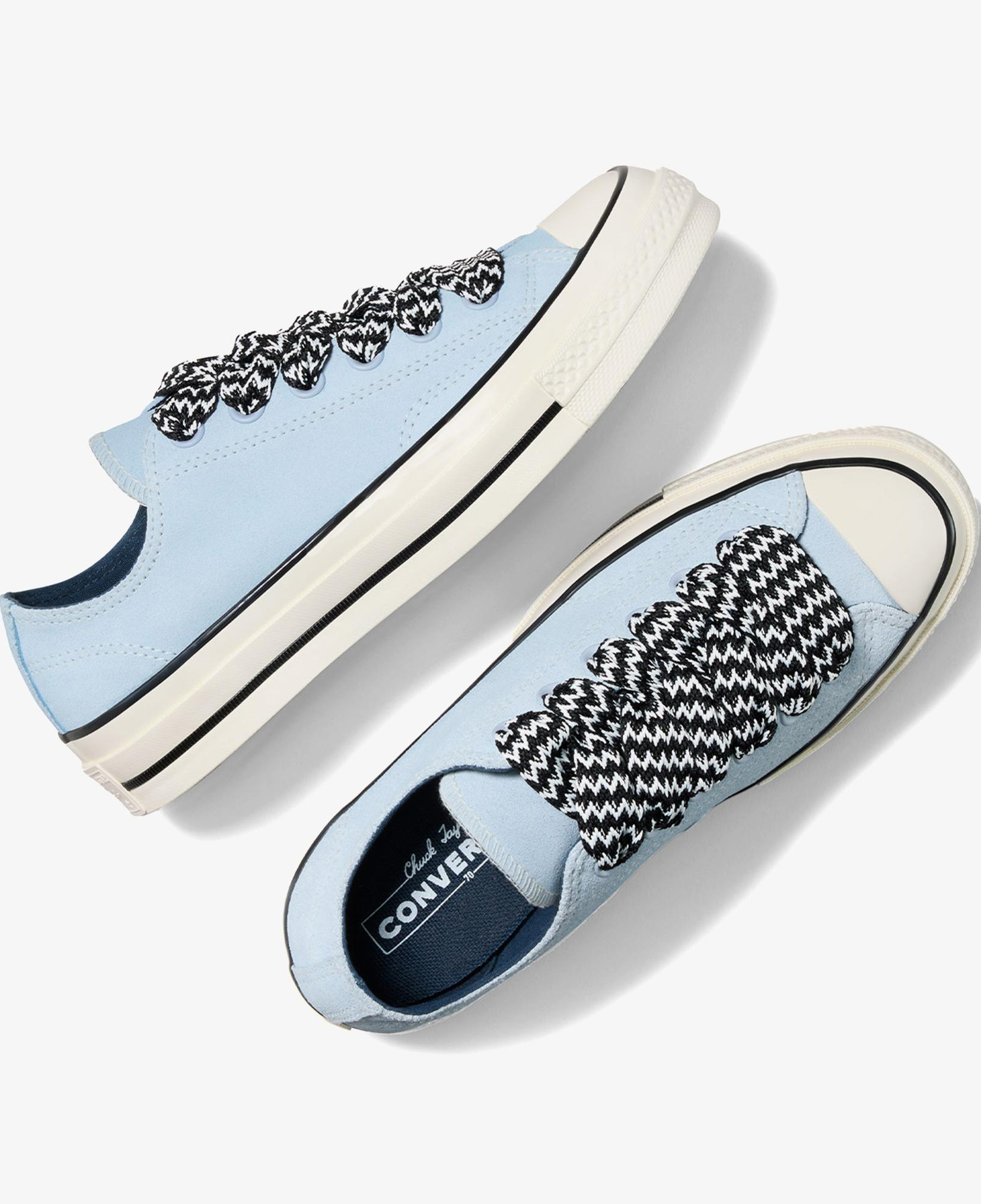 Converse Chuck 70 Unisex Mavi Deri Sneaker