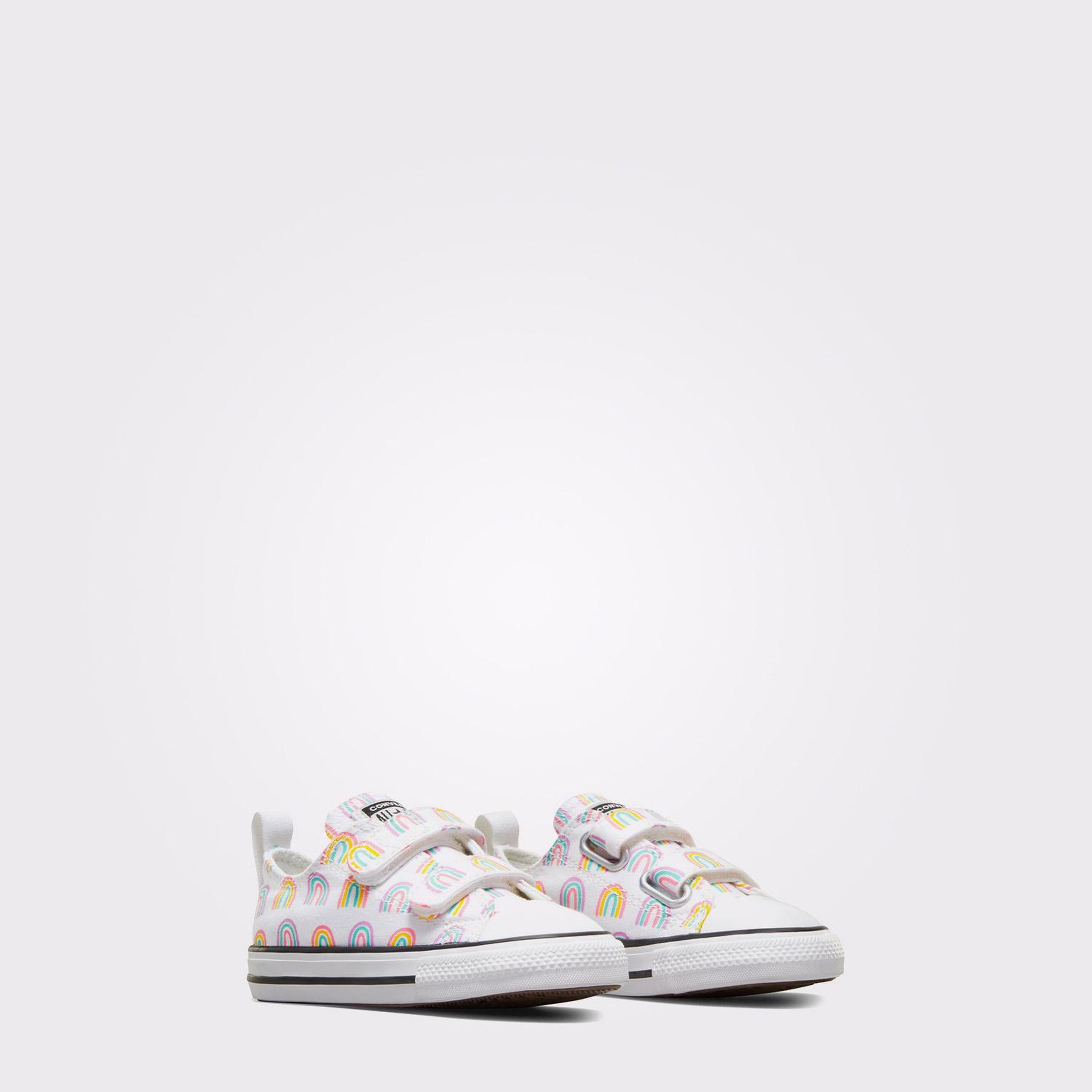 Converse Chuck Taylor All Star Rainbows Çocuk Beyaz Sneaker