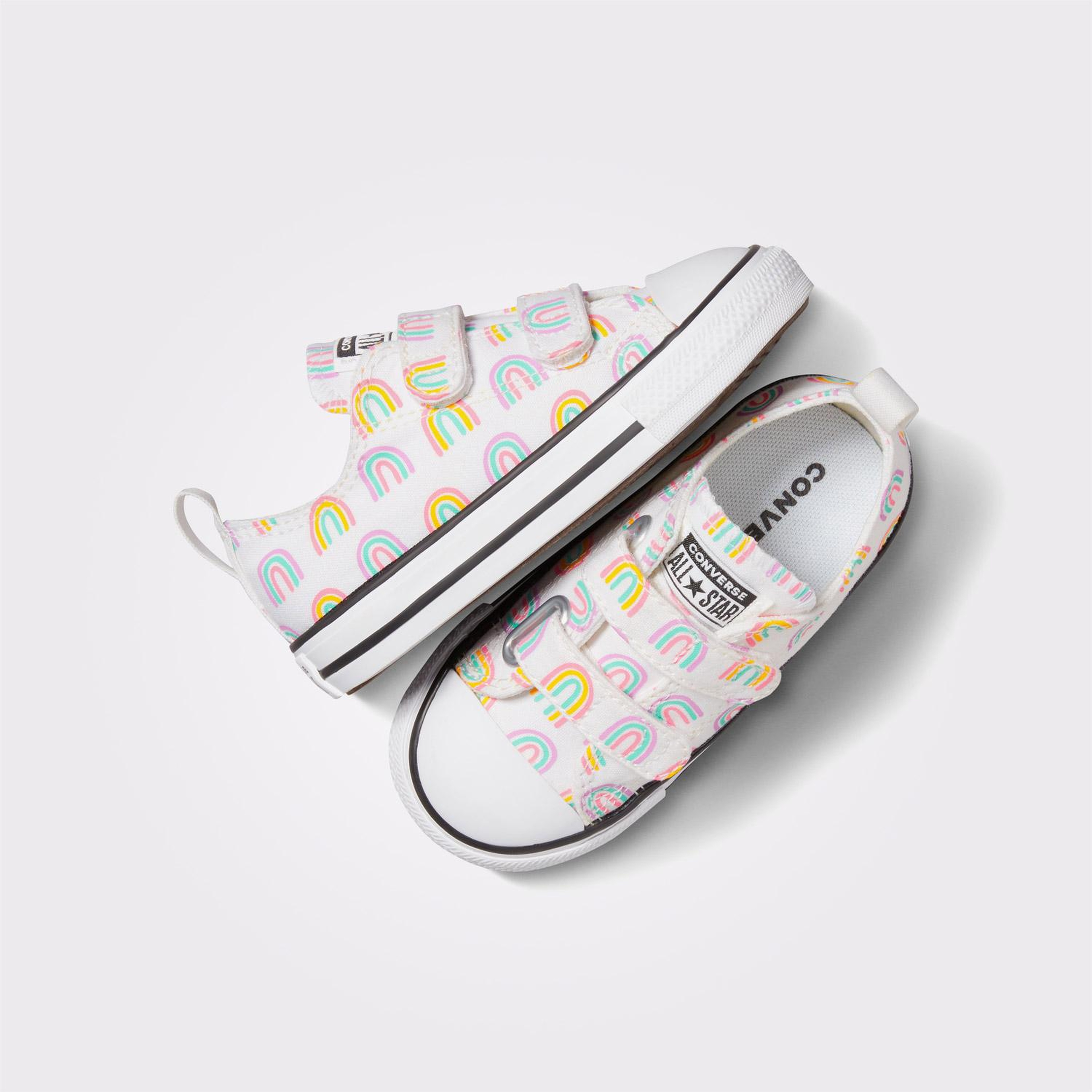 Converse Chuck Taylor All Star Rainbows Çocuk Beyaz Sneaker