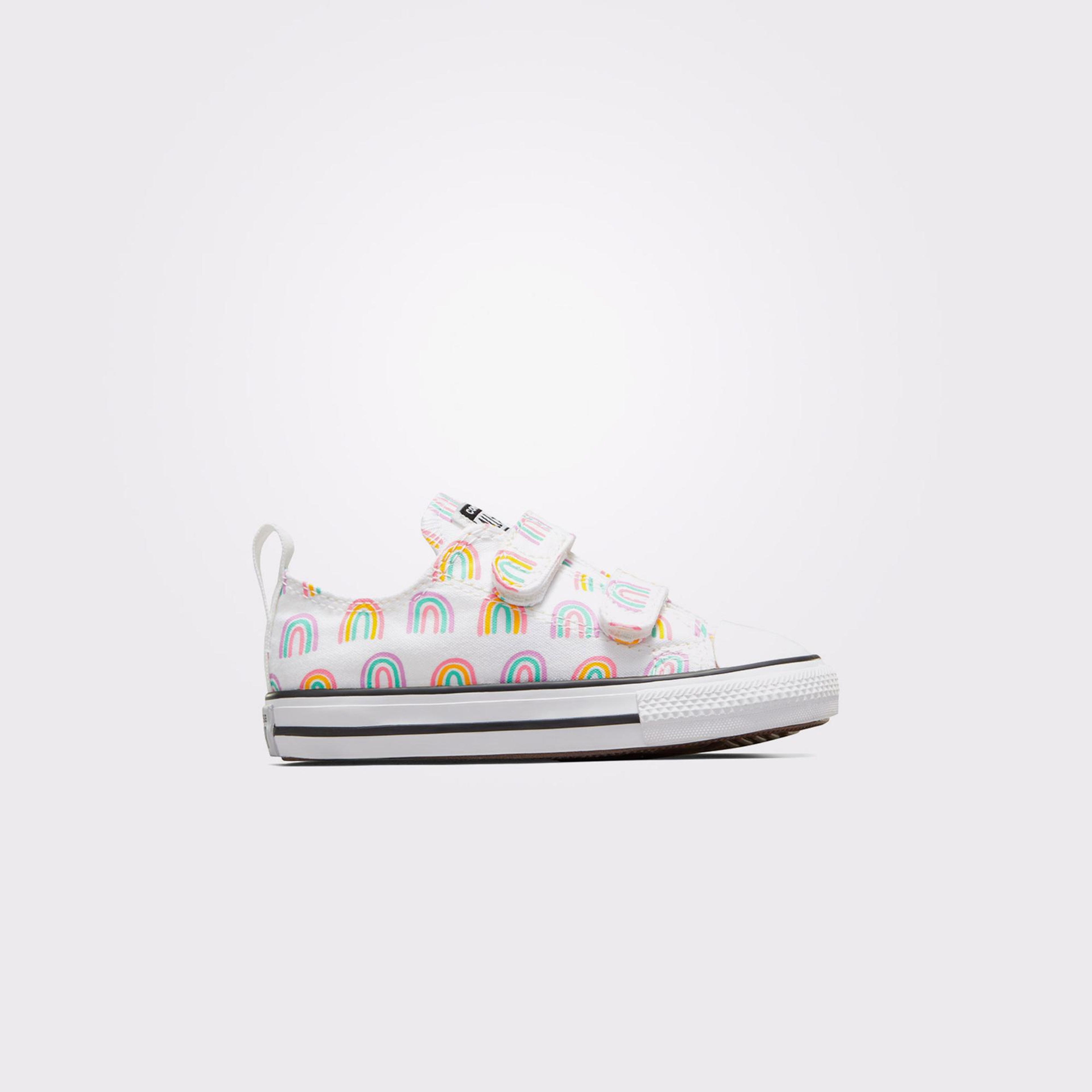 Converse Chuck Taylor All Star Rainbows Çocuk Beyaz Sneaker