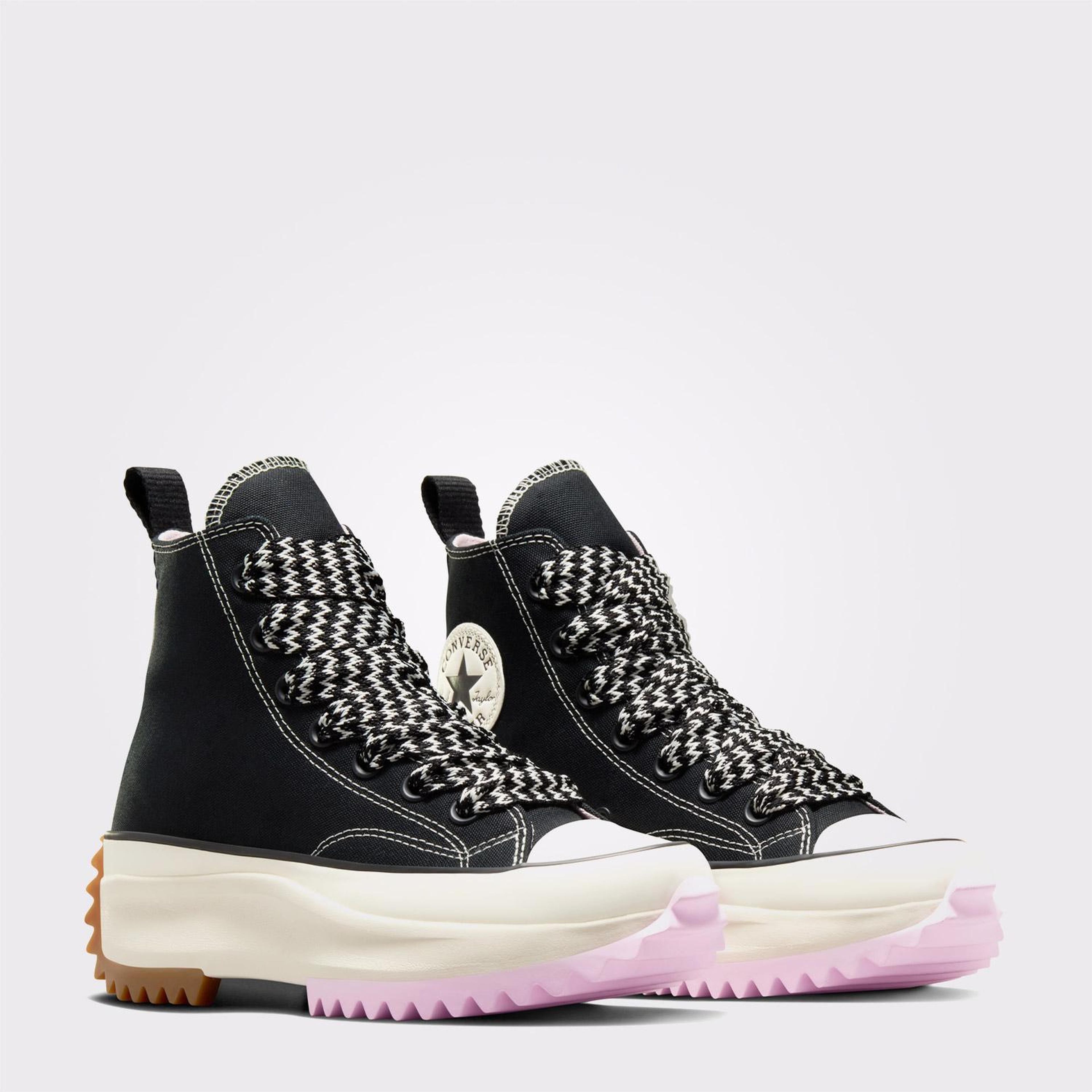 Converse Run Star Hike Unisex Siyah Platform Sneaker