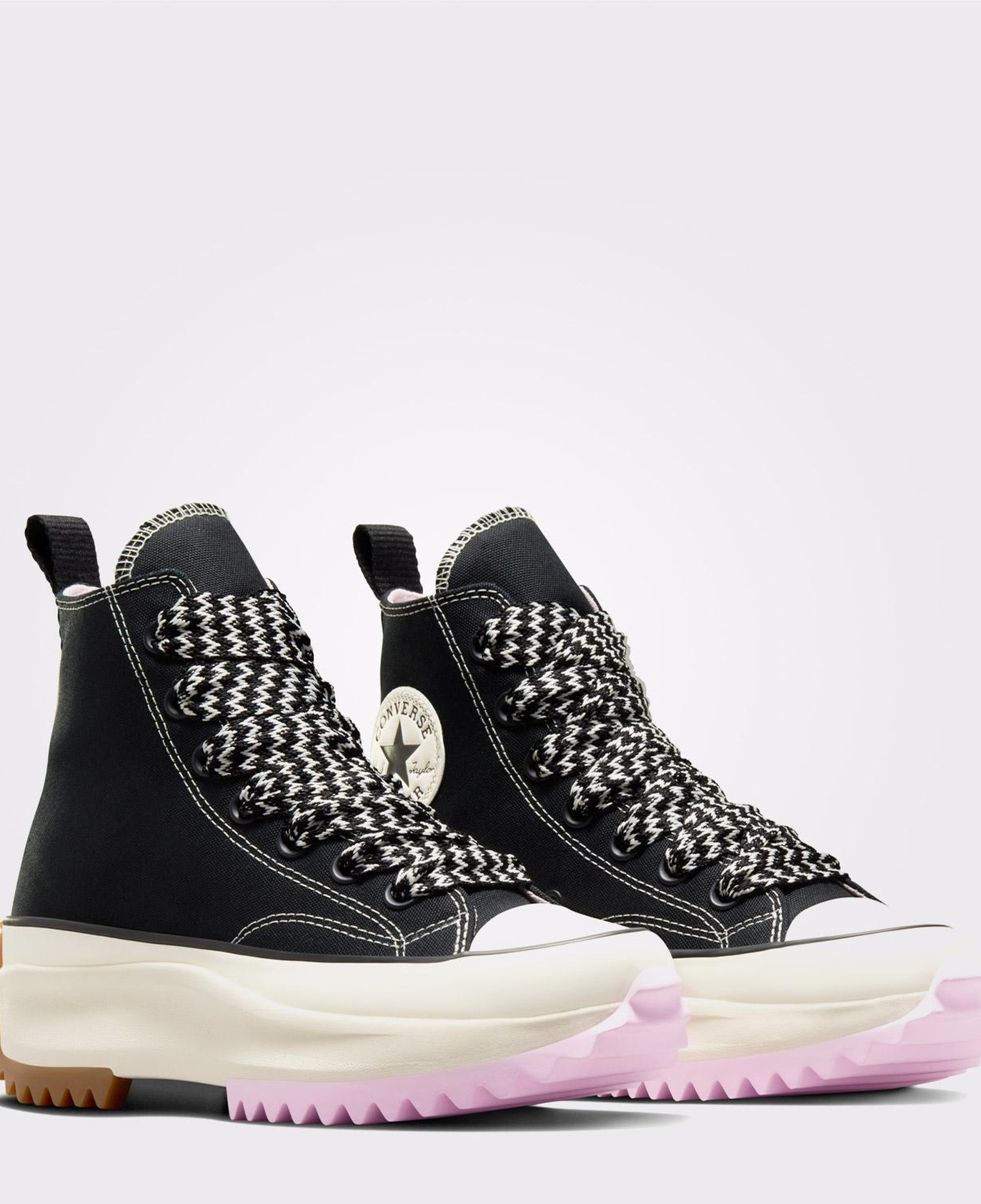 Converse Run Star Hike Unisex Siyah Platform Sneaker