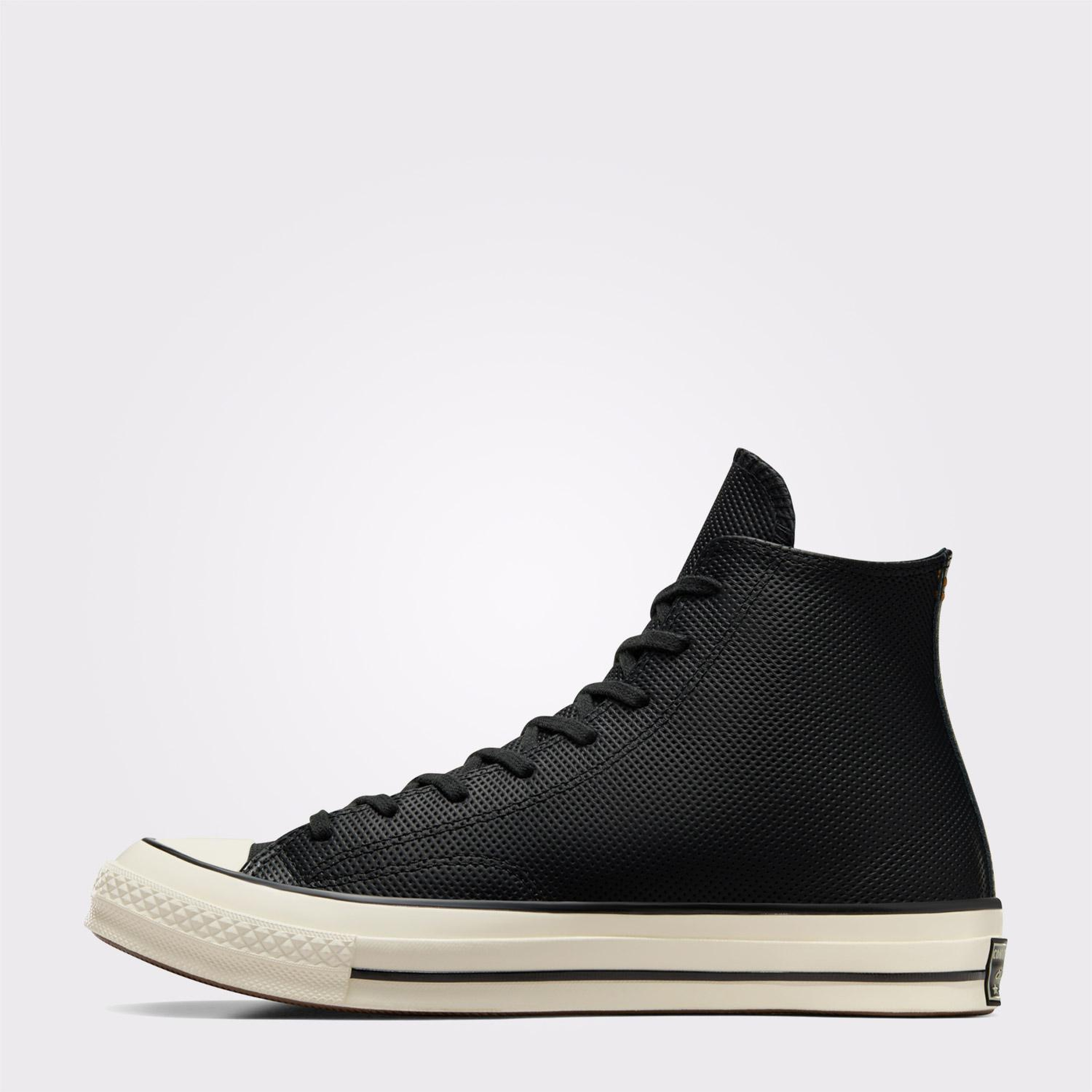 Converse Chuck 70 Unisex Siyah Deri Sneaker