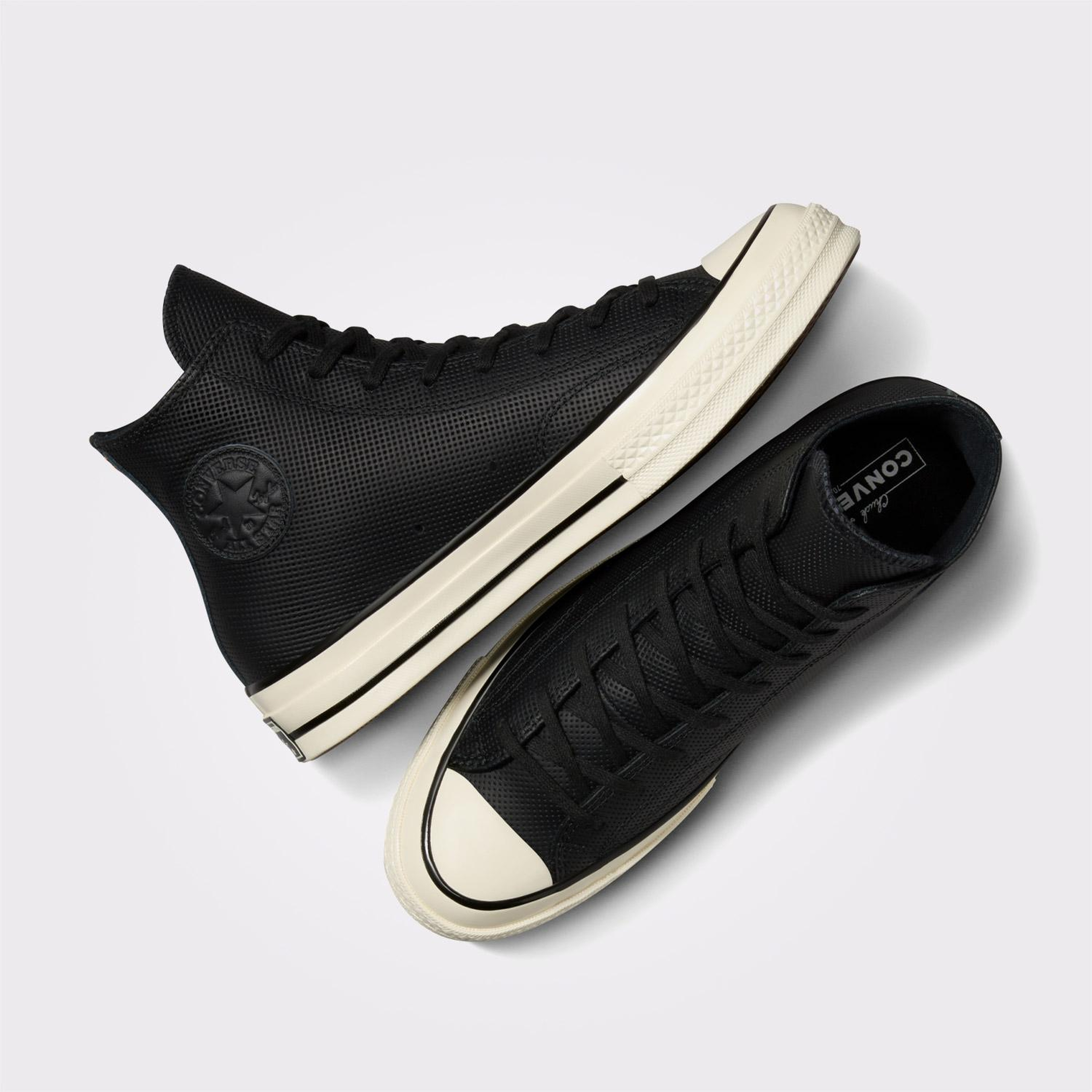 Converse Chuck 70 Unisex Siyah Deri Sneaker