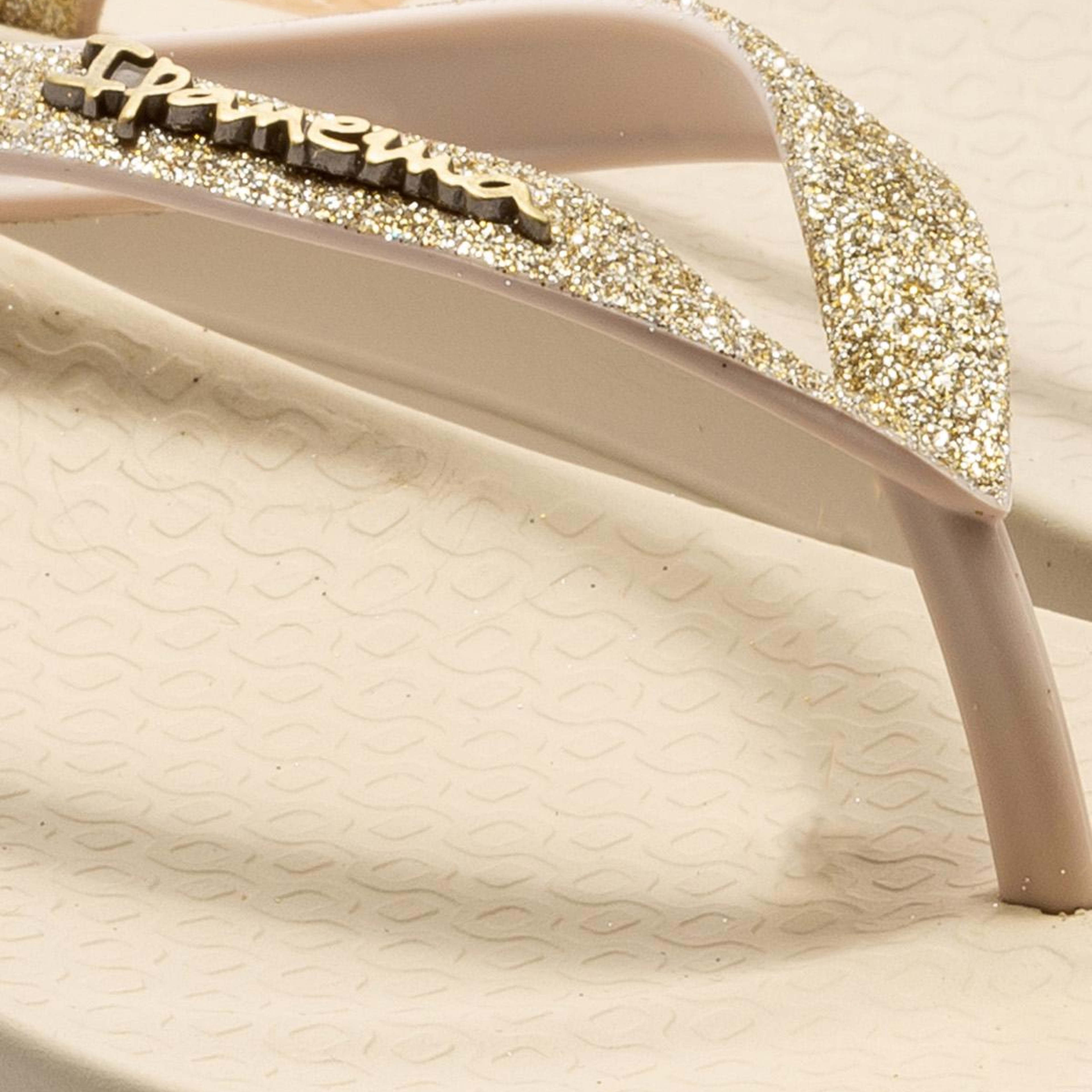 Anatomik Lolita Fem Kadın Parmak Arası Terlik Bej 35/42