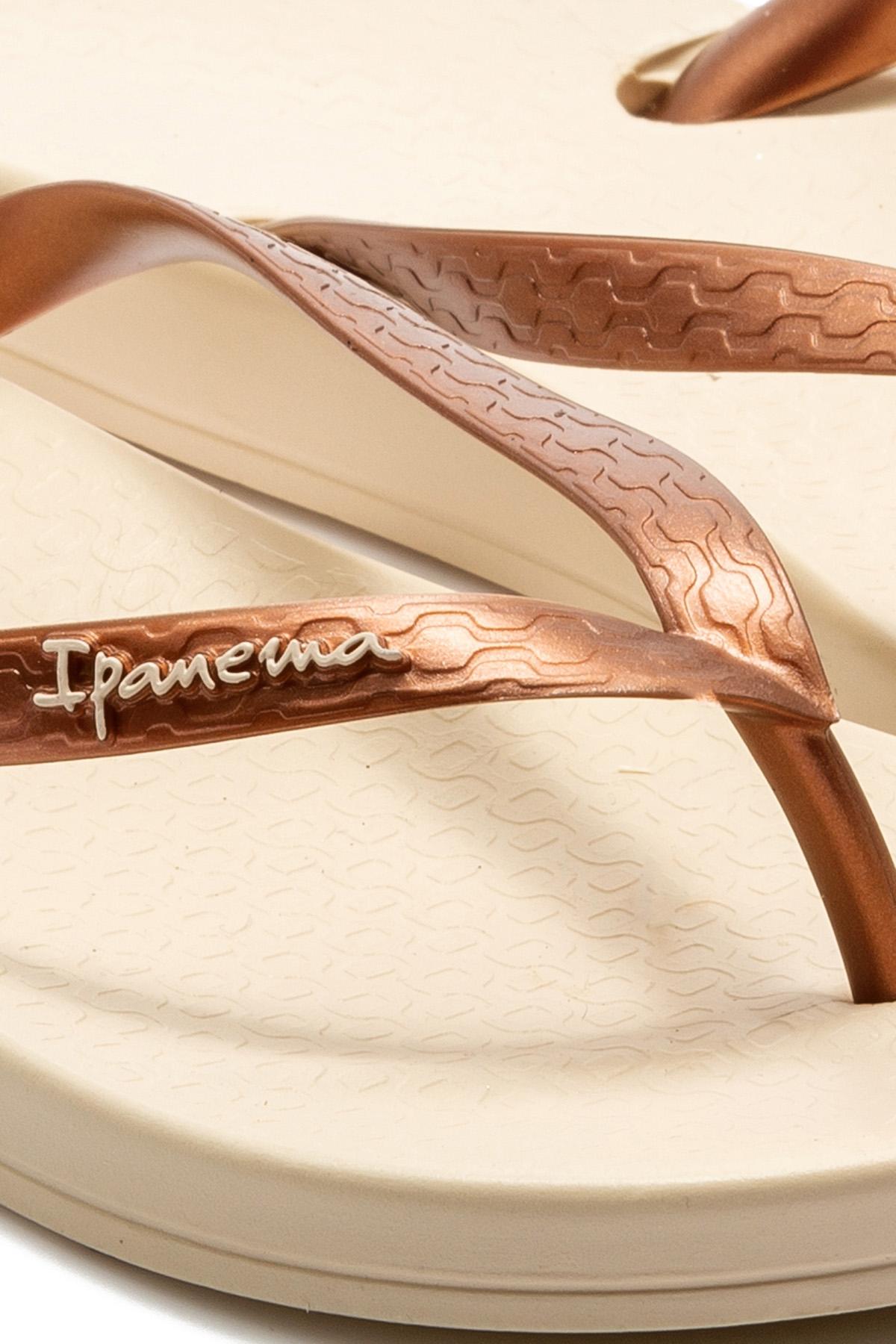 Anatomik Kadın Parmak Arası Terlik Bej 35/42