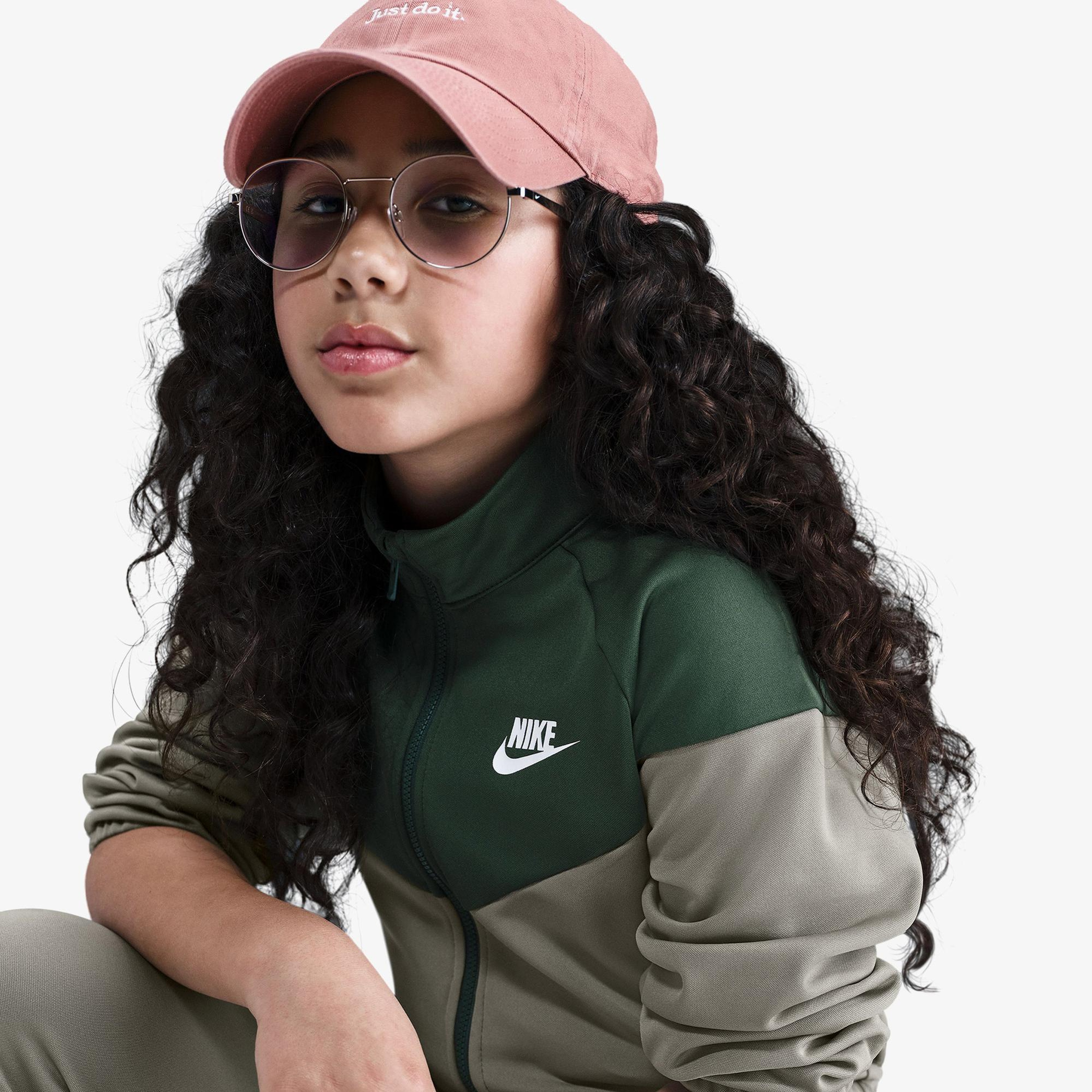 Nike Sportswear Dri-Fit Çocuk Yeşil Eşofman Takımı