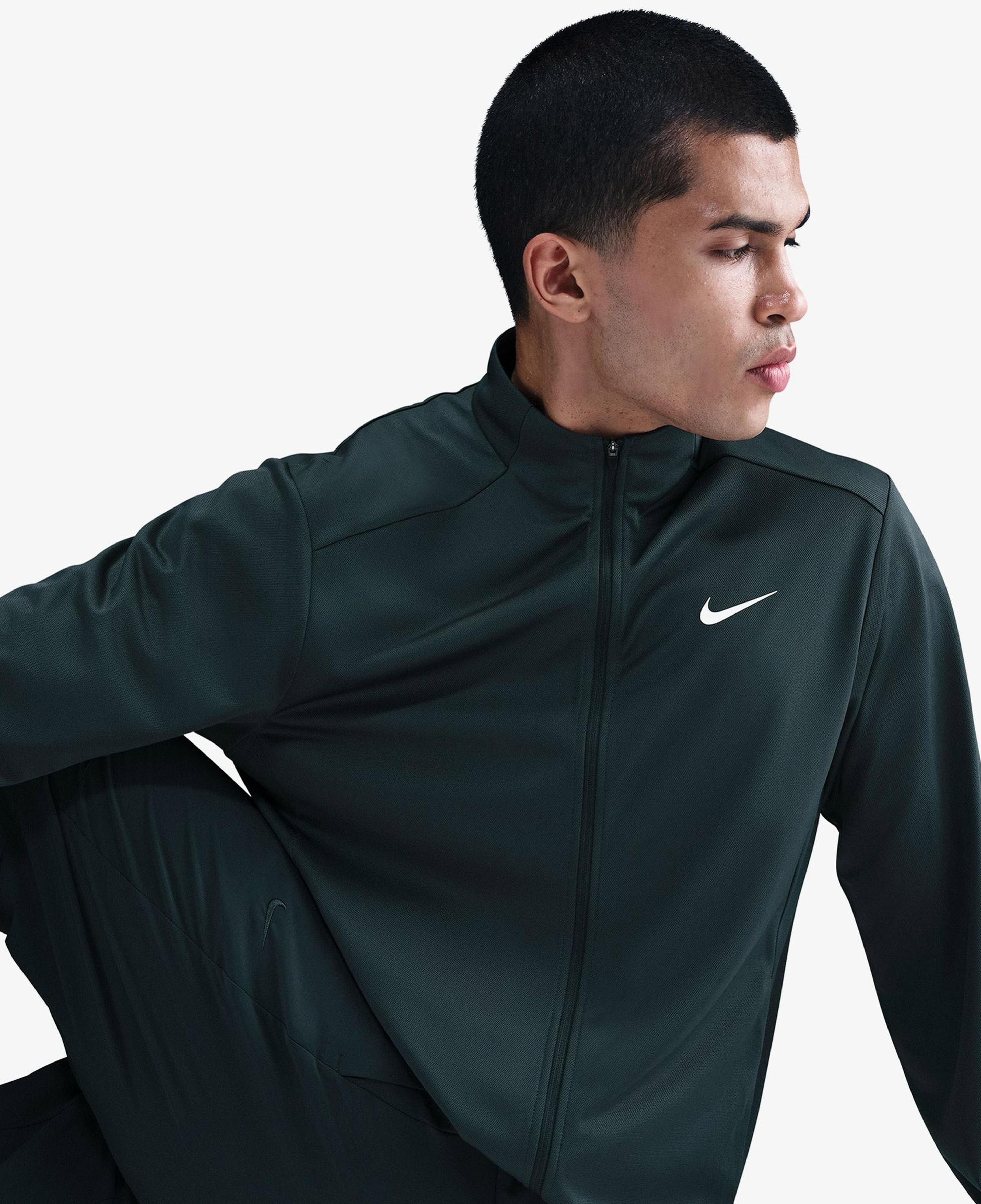 Nike Dri-Fit Totality Knit Erkek Yeşil Ceket