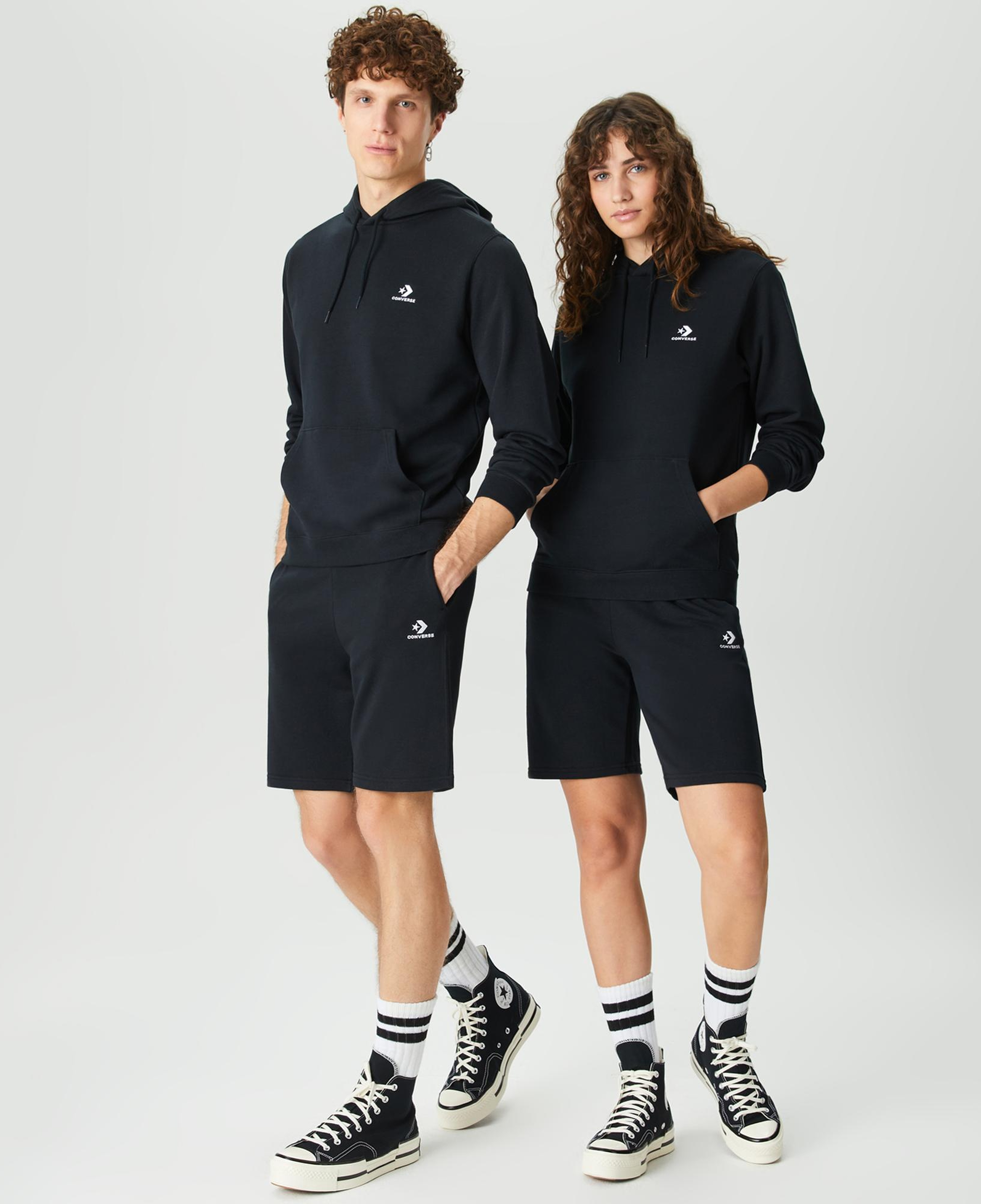 Converse Go-To Unisex Siyah Şort