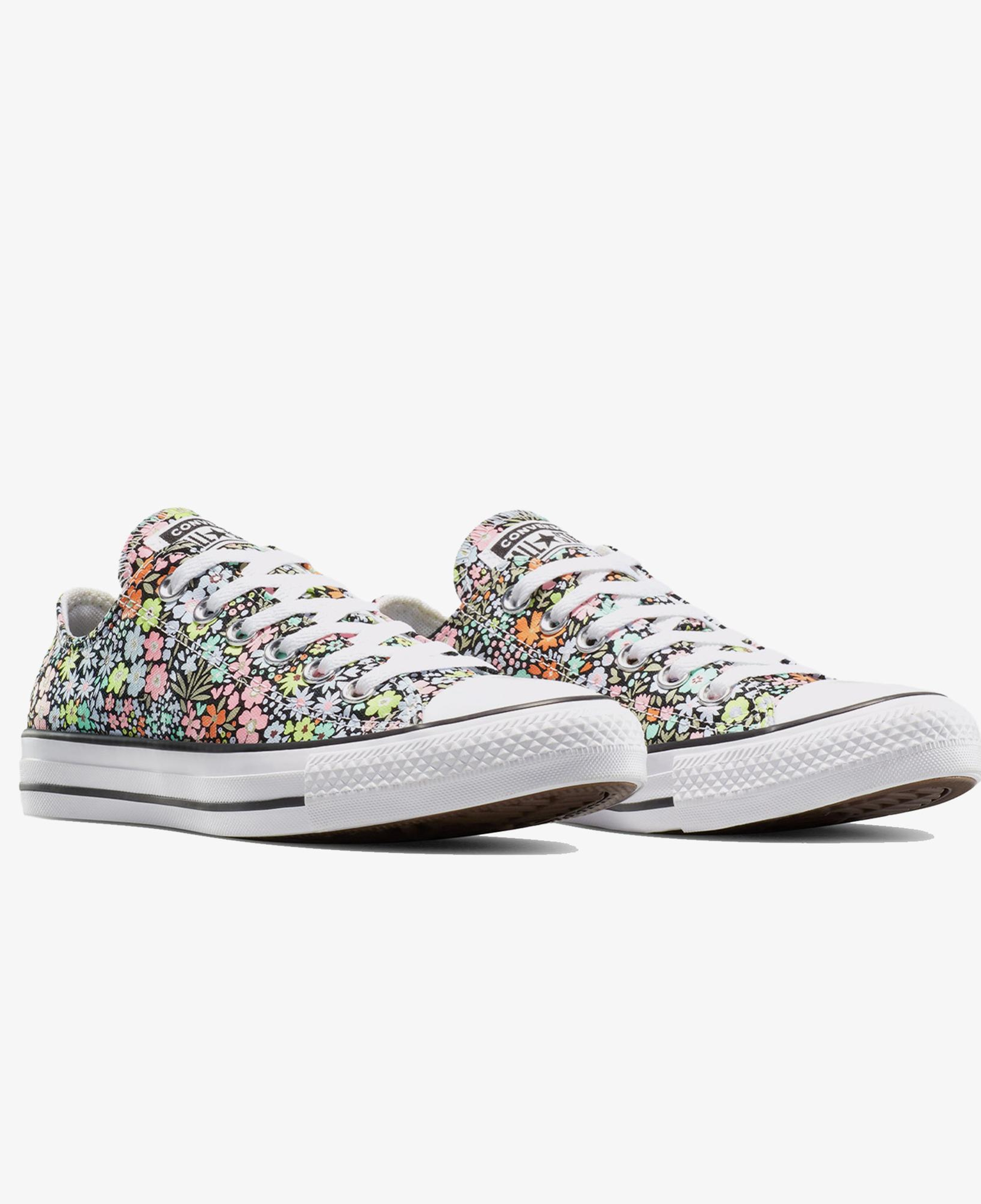 Converse Chuck Taylor All Star Mini Flowers Unisex Mavi Sneaker