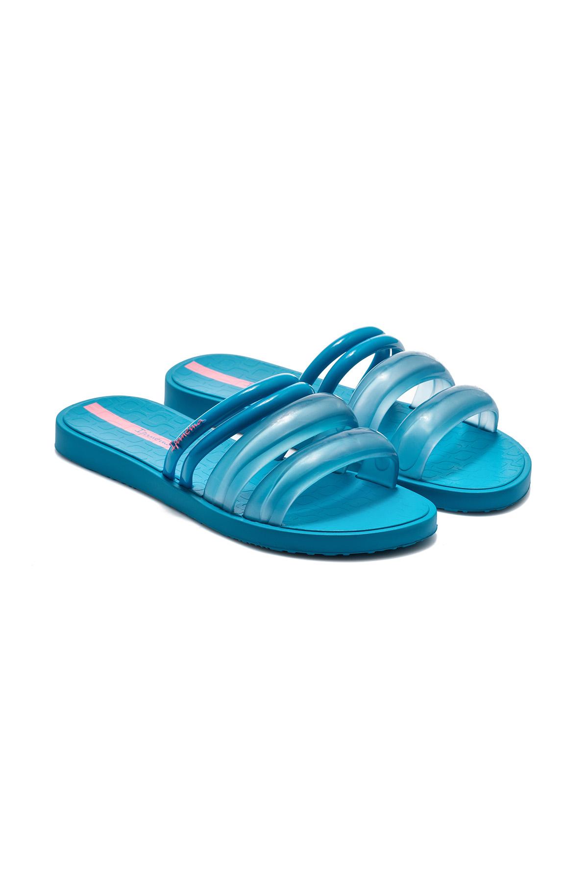 Puffer Kadın Terlik Mavi 35/42