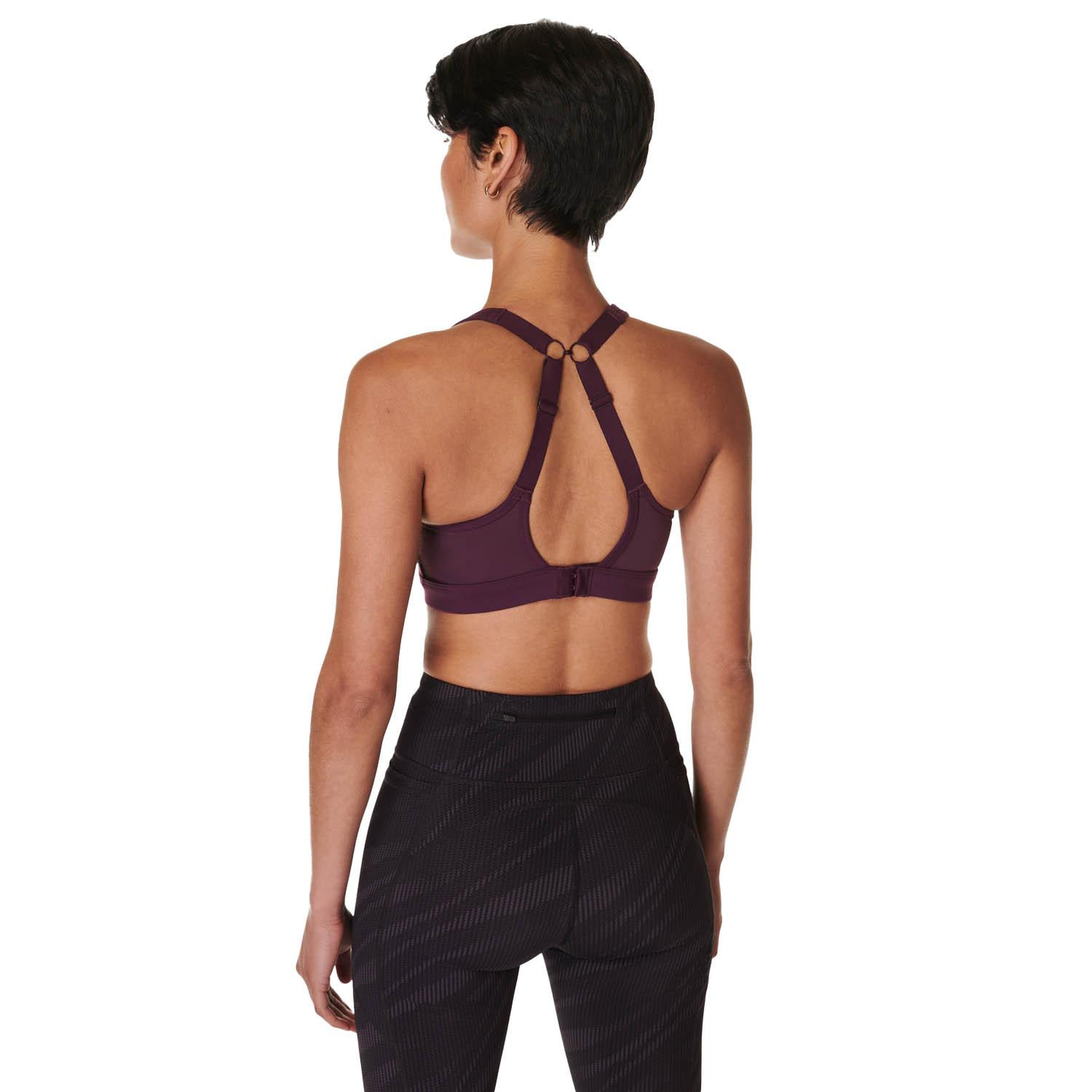 Sweaty Betty Power Icon Running Kadın Mor Koşu Bra