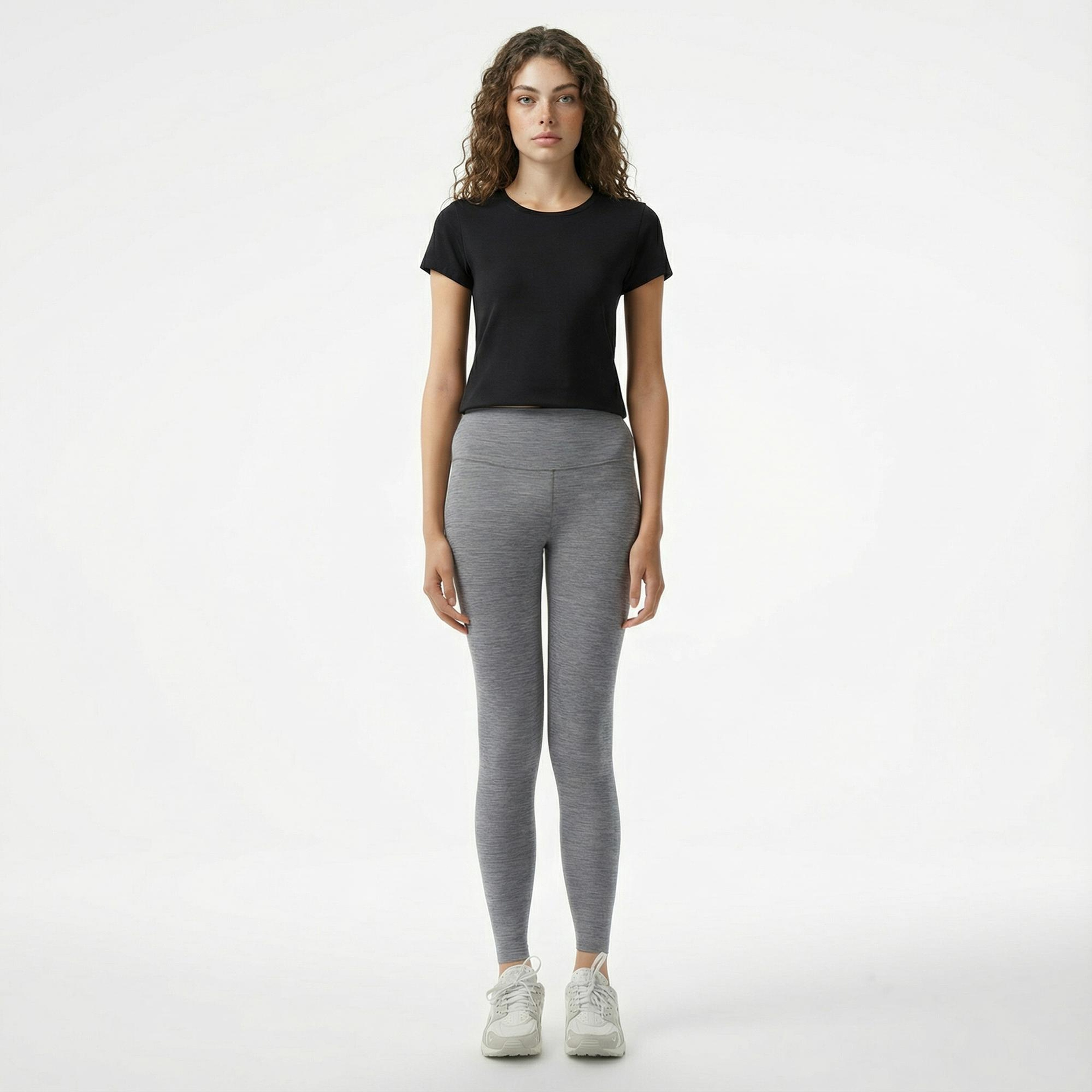 Nike Dri-Fit One Kadın Gri Tayt