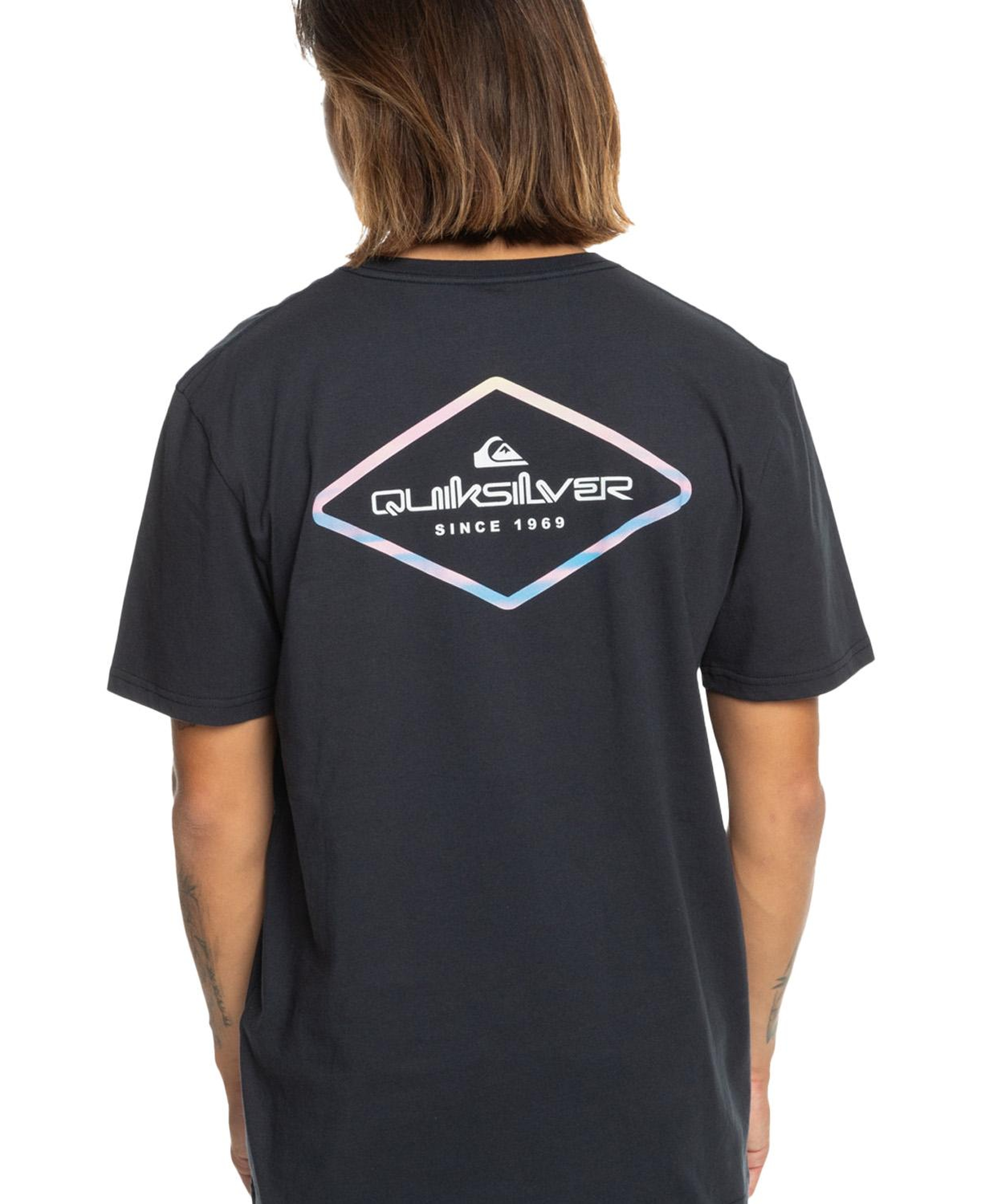Quiksilver Omni Lock Erkek Mavi Tişört