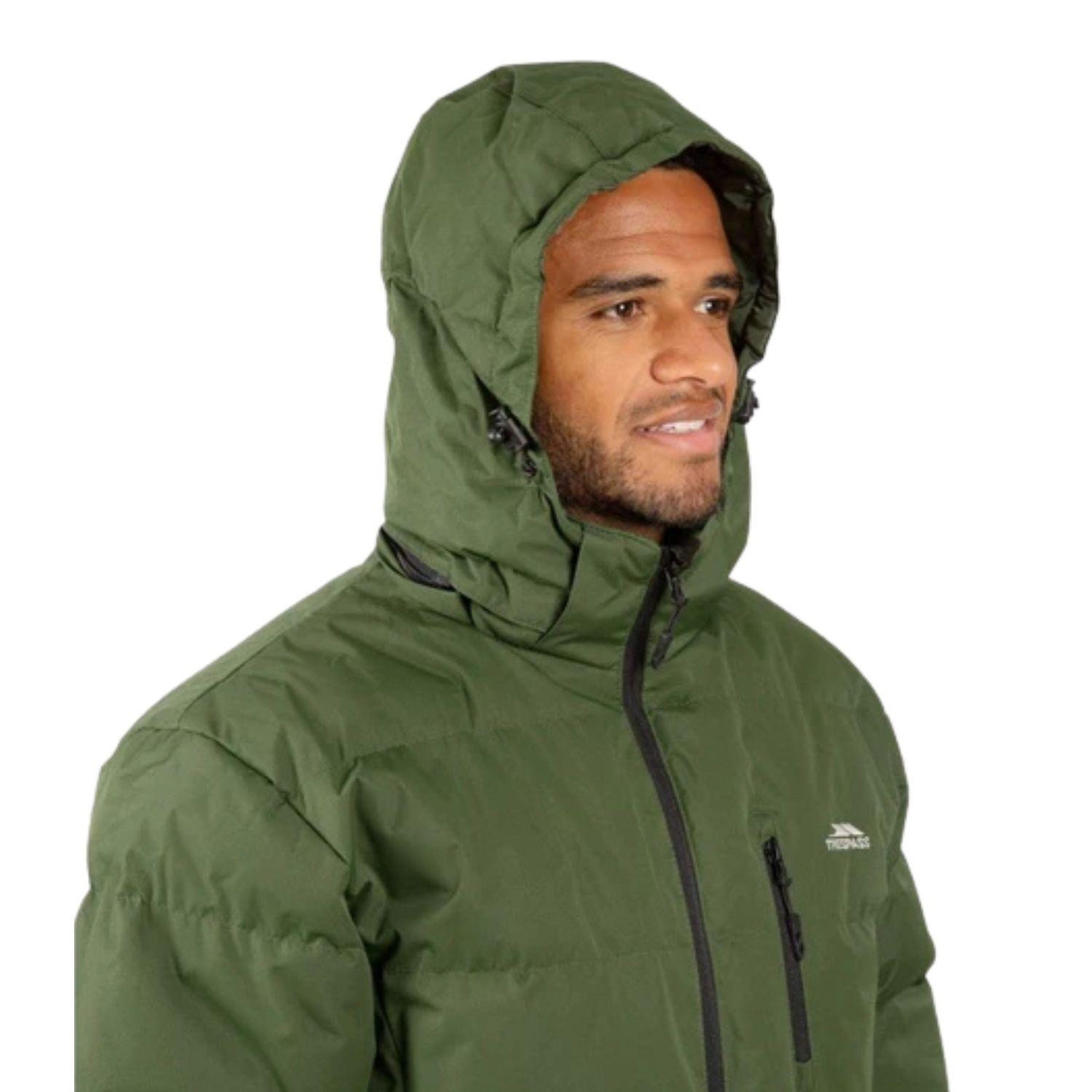 Trespass Clip - Padded Erkek Yeşil Outdoor Ceketi