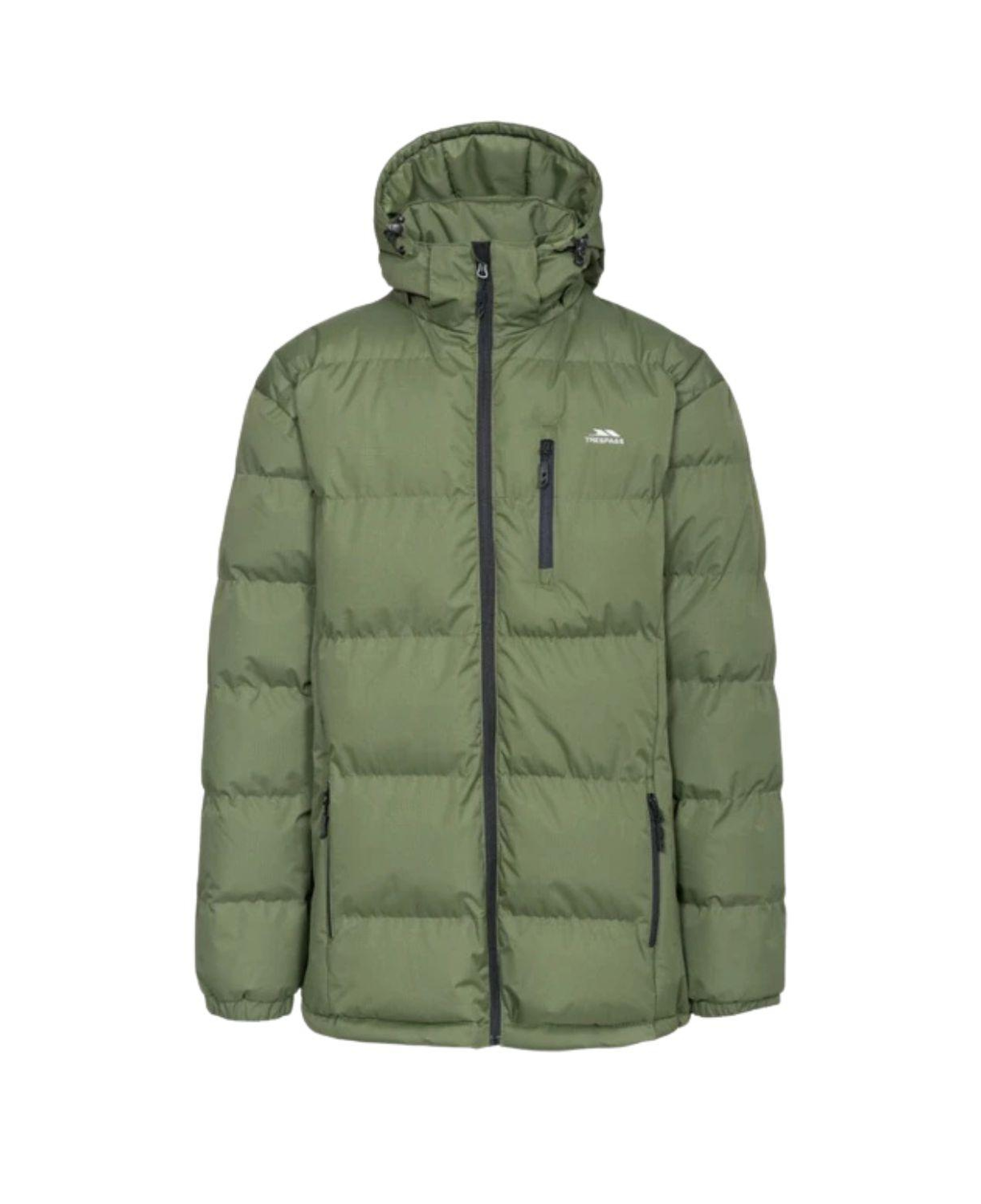 Trespass Clip - Padded Erkek Yeşil Outdoor Ceketi