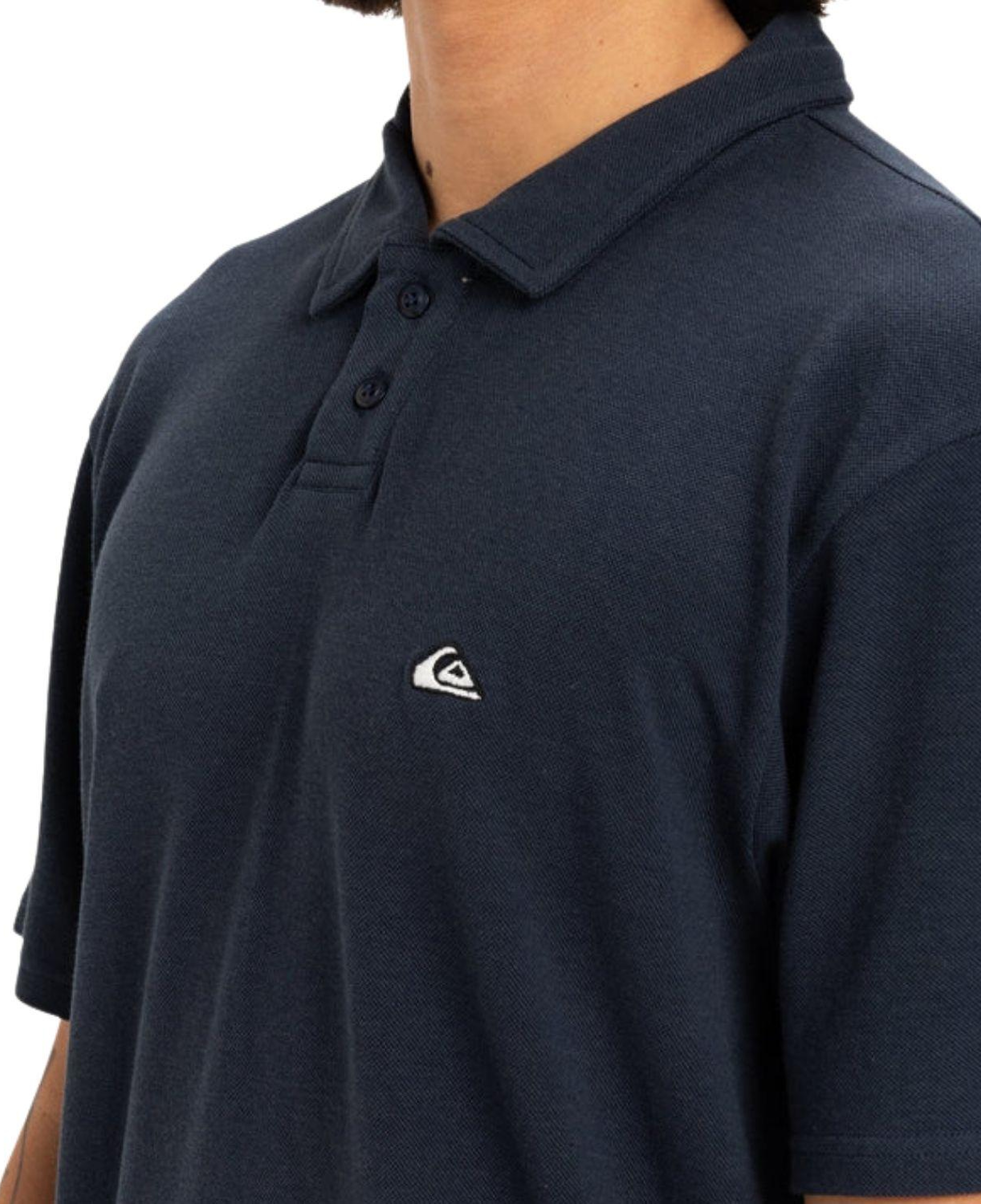 Quiksilver Mw Pique Erkek Mavi Polo Tişört