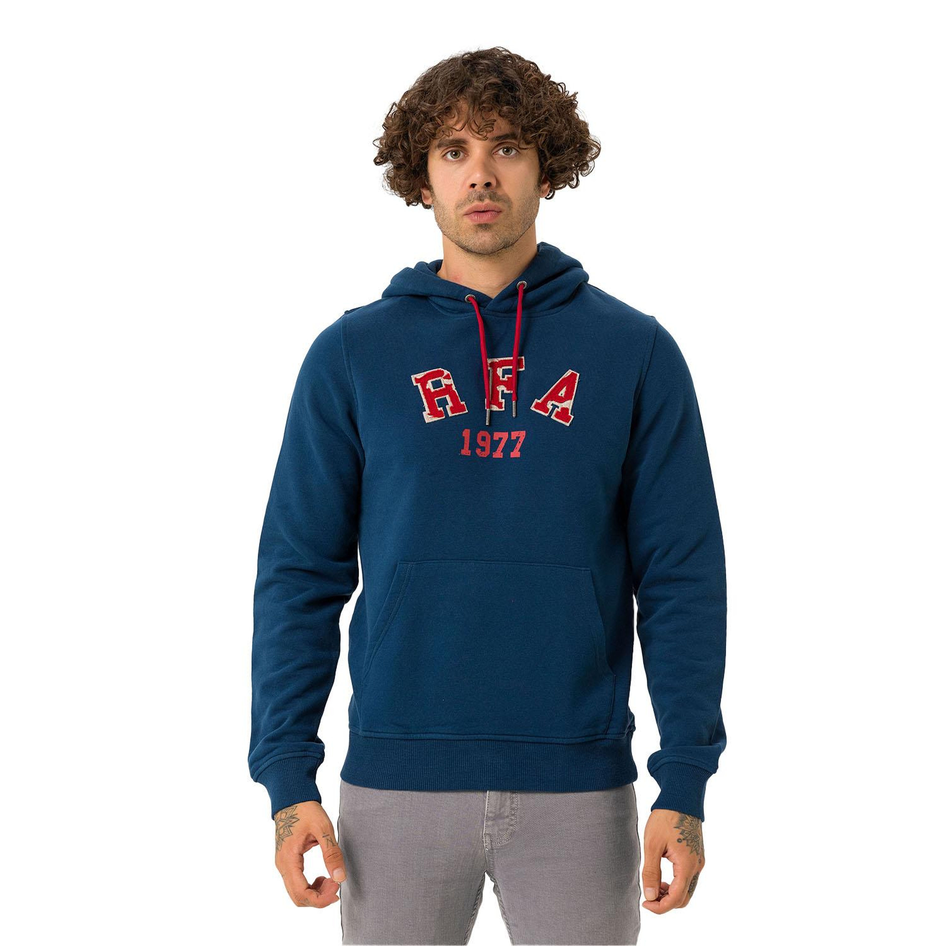 Routefield Humble Erkek Mavi Sweatshirt