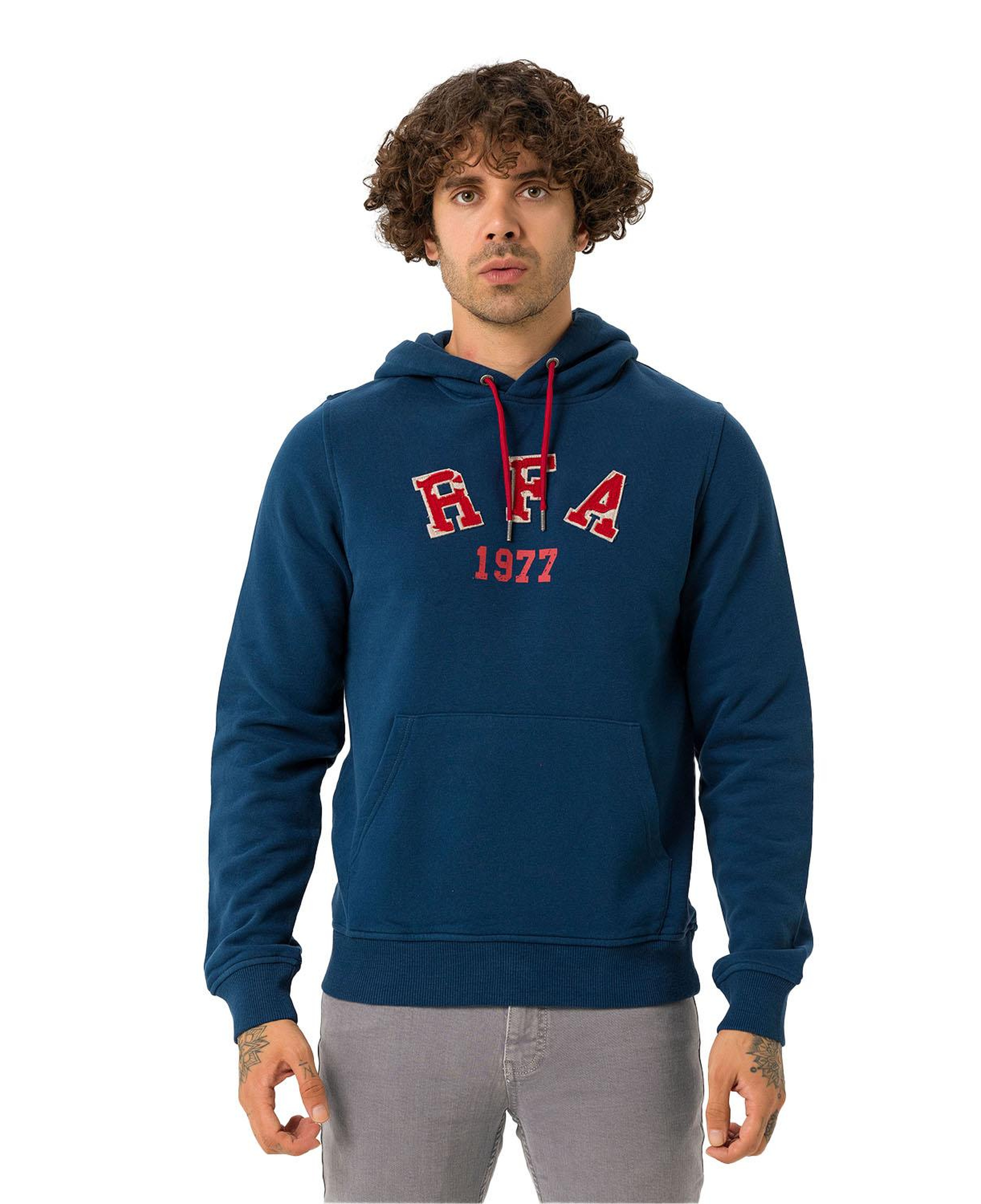 Routefield Humble Erkek Mavi Sweatshirt