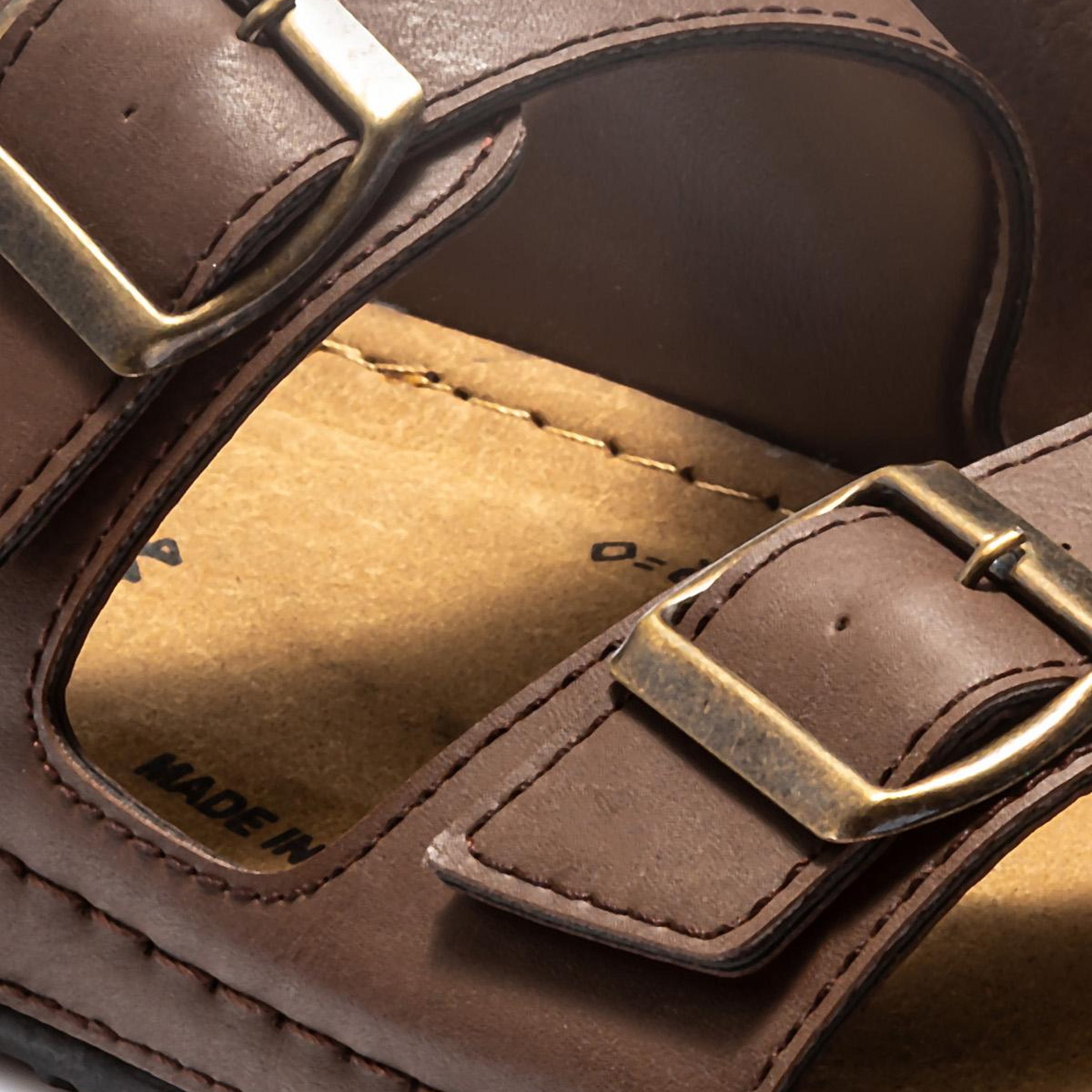 Olive Erkek Terlik Kahverengi 40/45