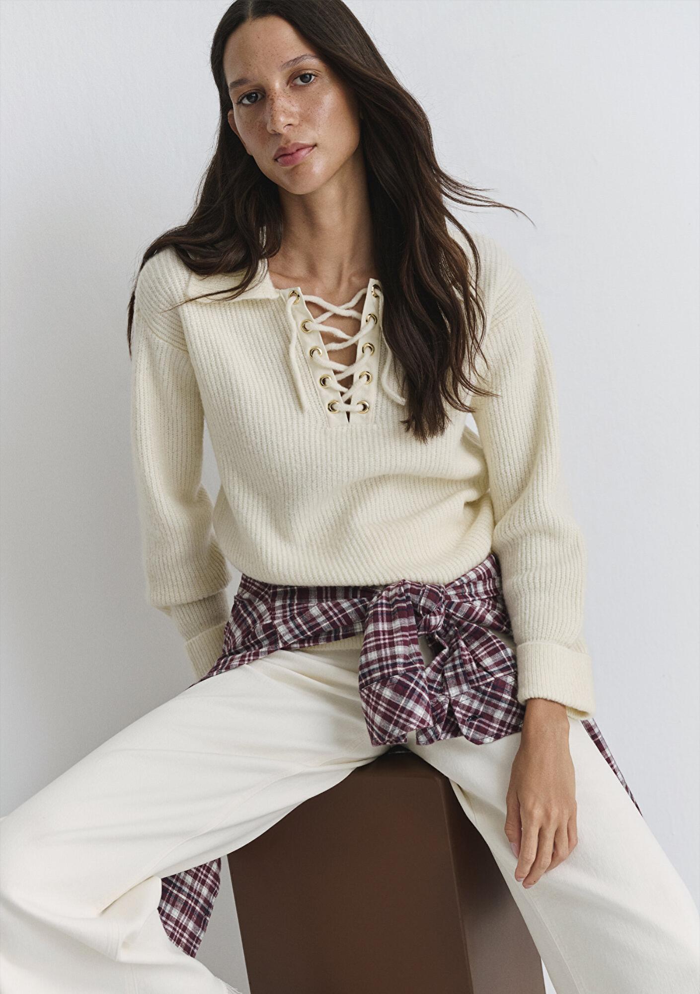 Mavi Paloma Ekru Gabardin Pantolon 1010114-91330