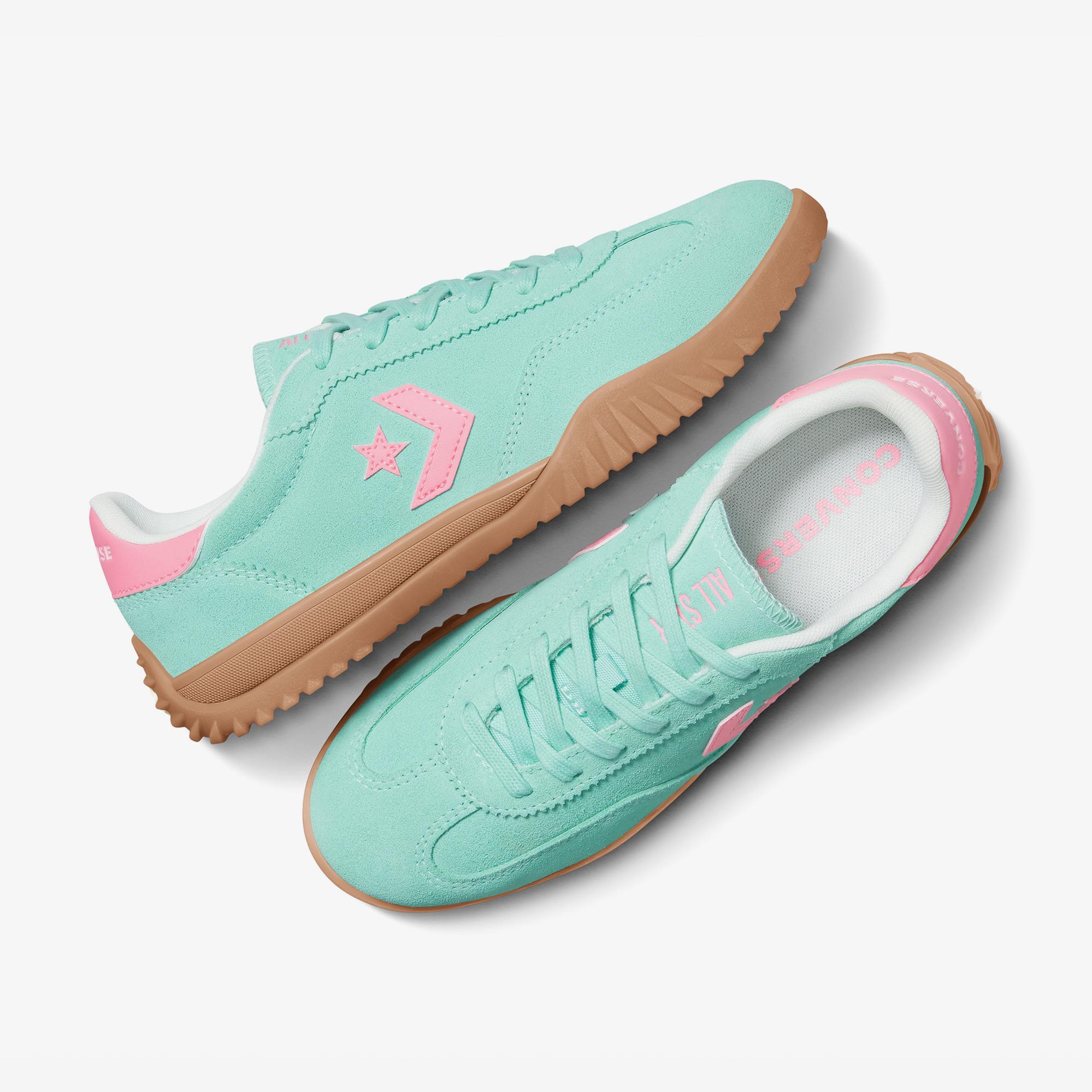 Converse Run Star Trainer Suede Unisex Mavi Sneaker