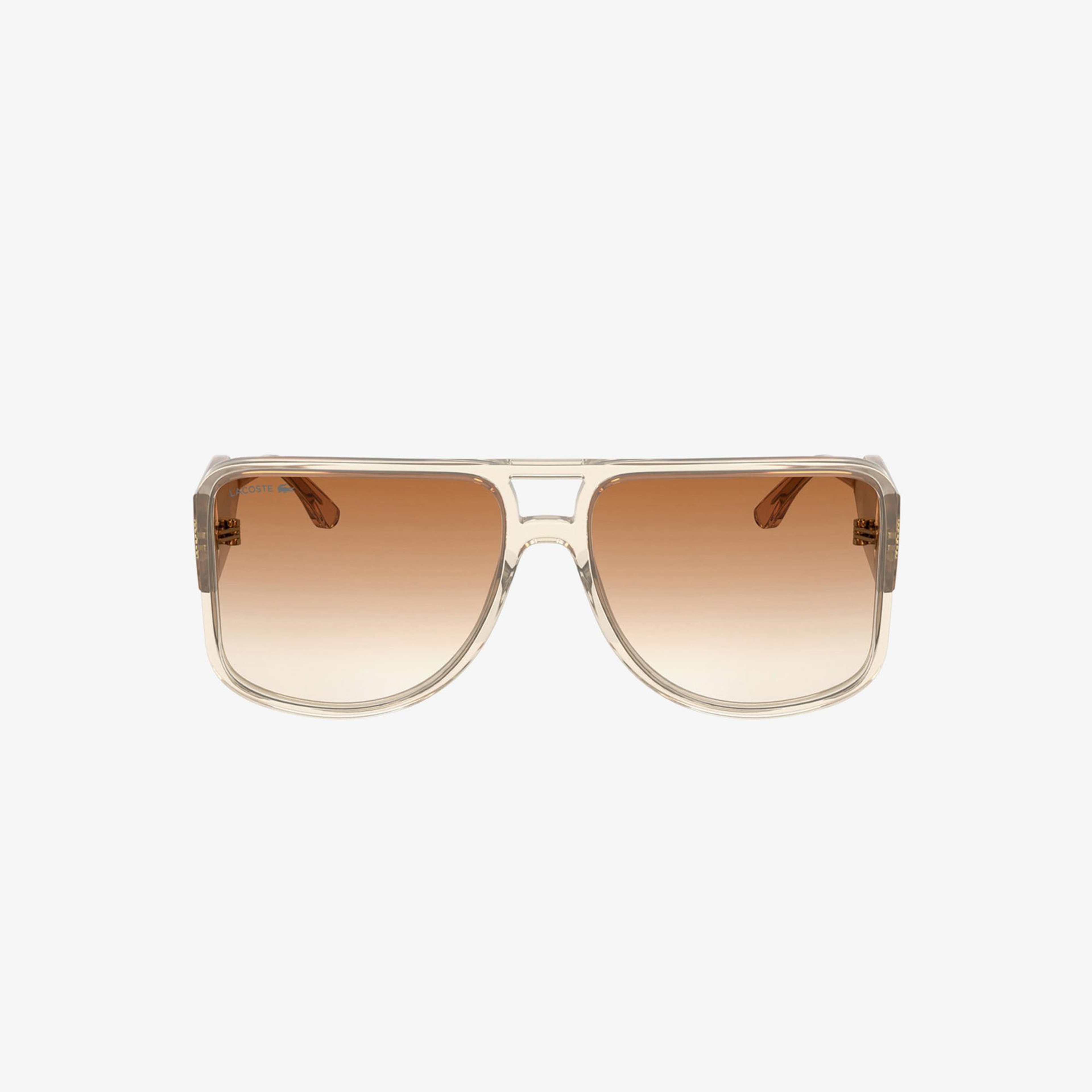 Lacoste Unisex Kahverengi Güneş Gözlüğü