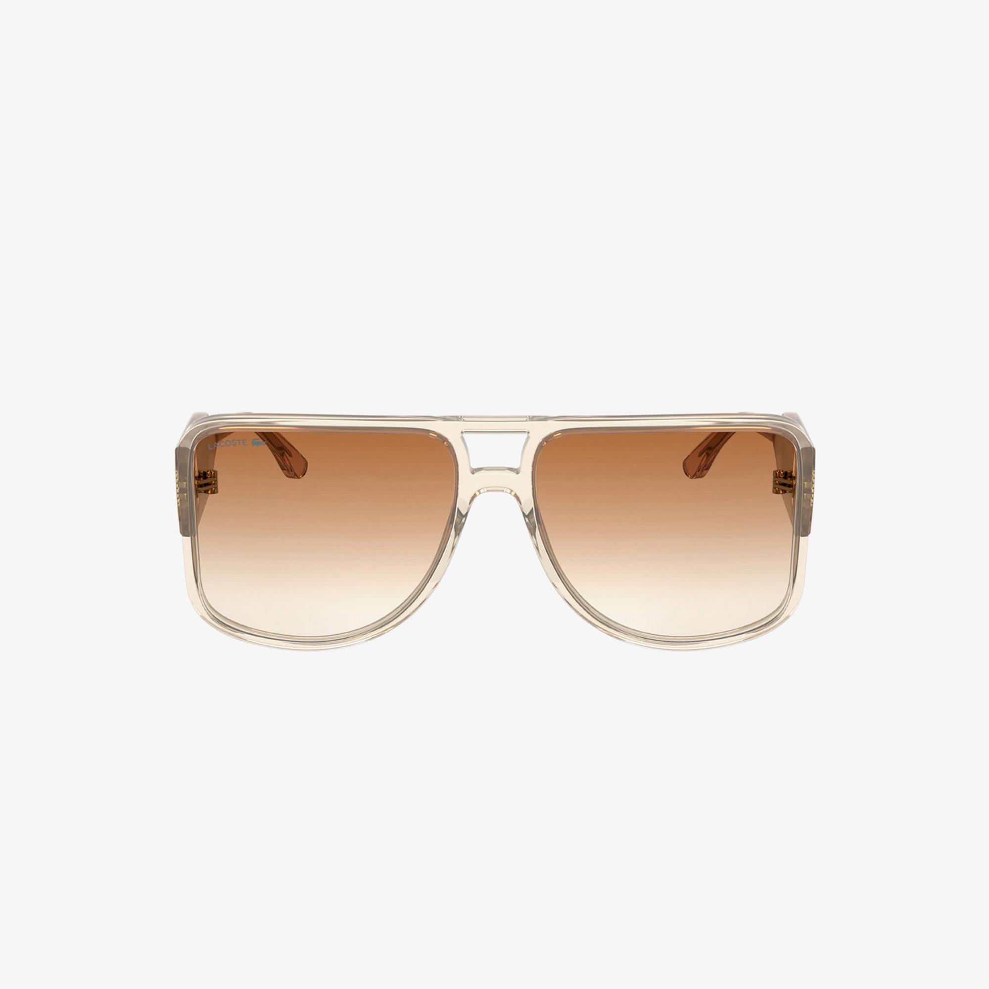 Lacoste Unisex Kahverengi Güneş Gözlüğü