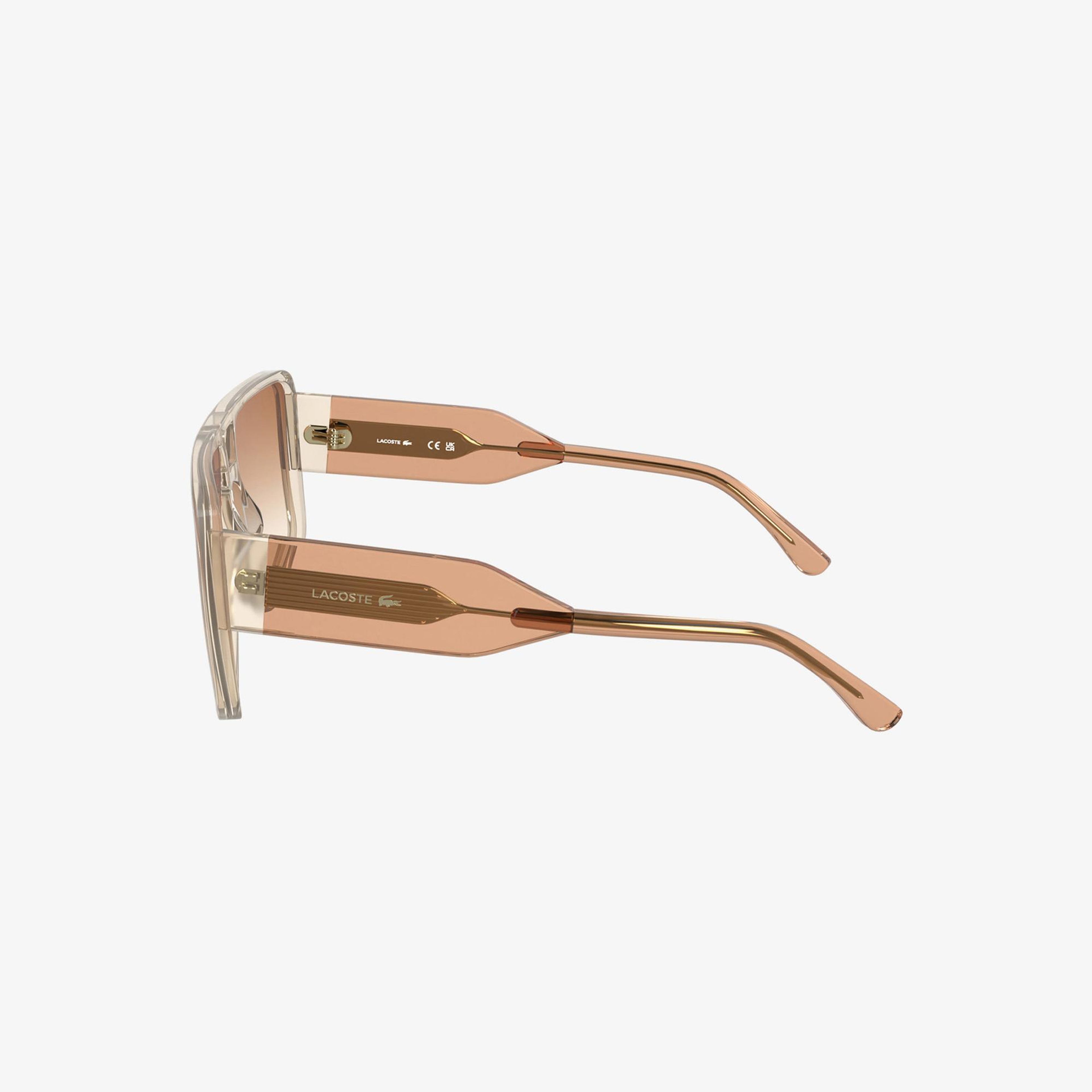 Lacoste Unisex Kahverengi Güneş Gözlüğü