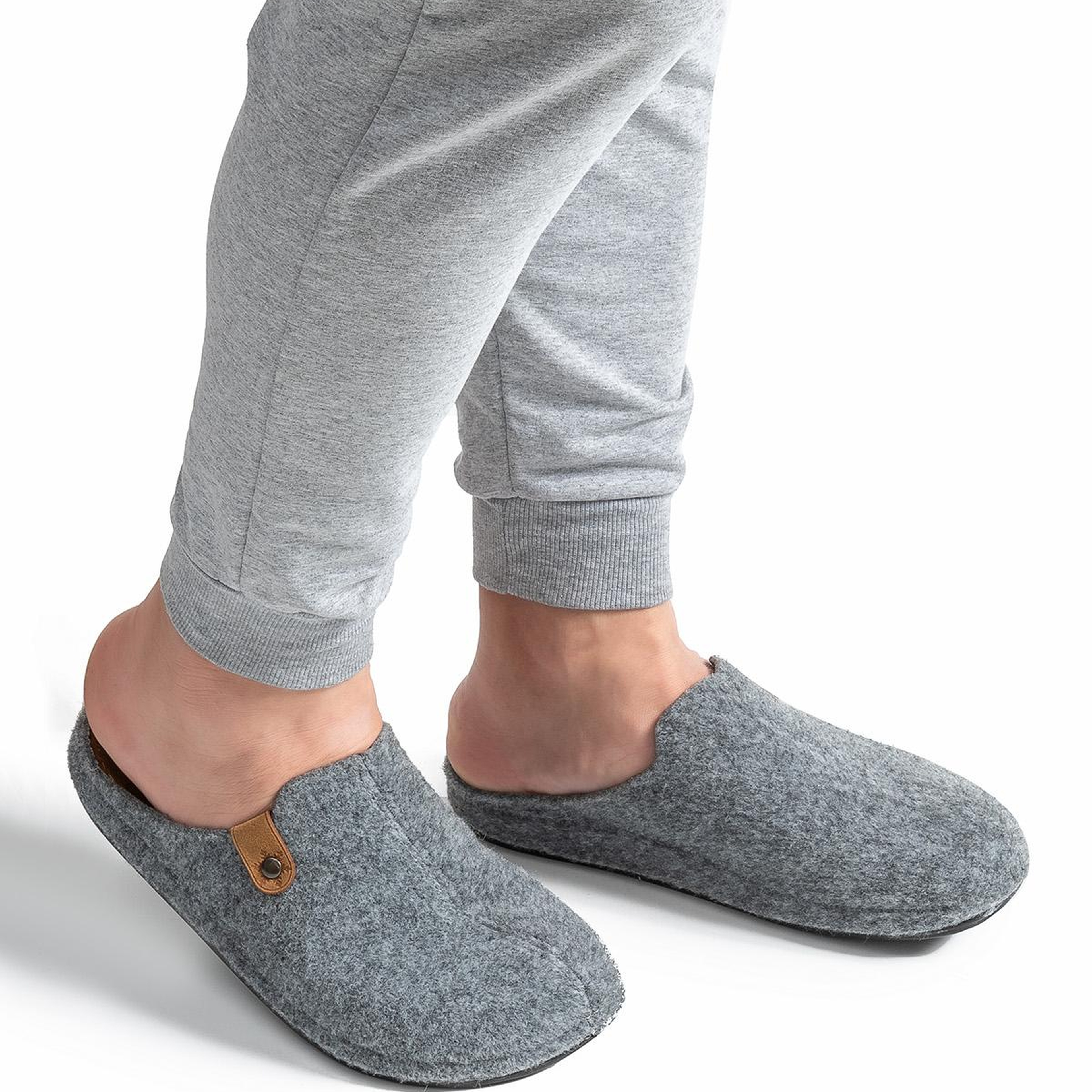 Mati Erkek Ev Terliği Füme 41/45