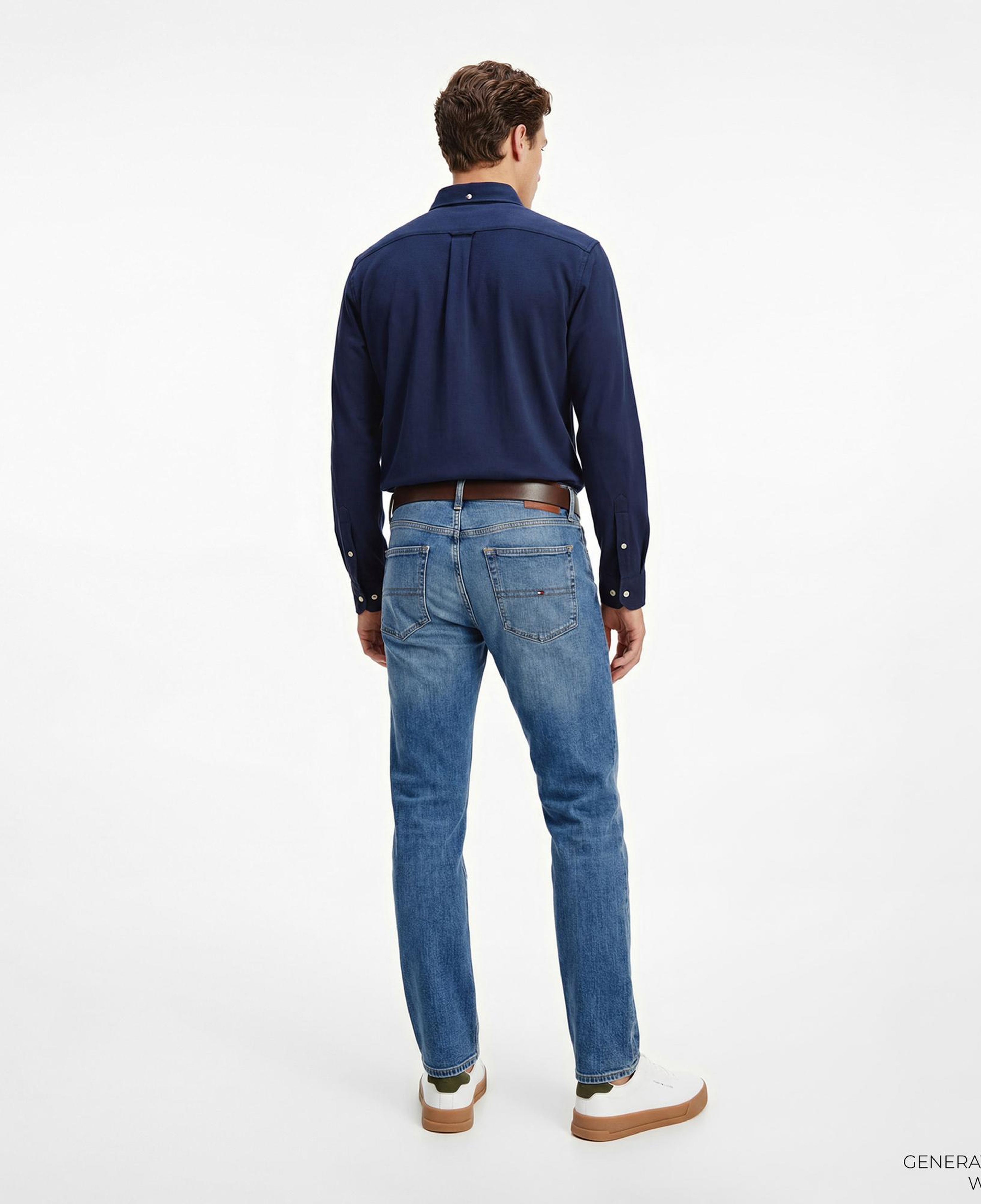 Tommy Hilfiger Core Essentials Erkek Lacivert Gömlek